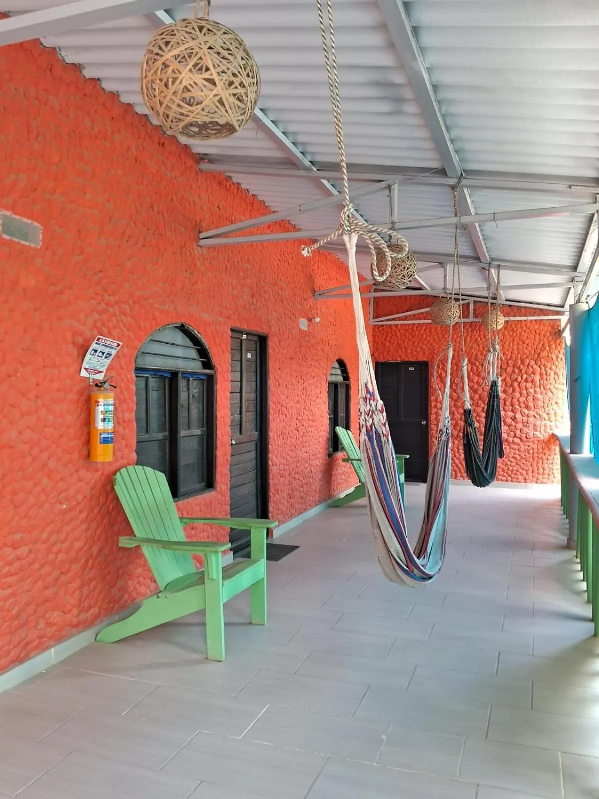 Living room in La Rivera Playa Palomino