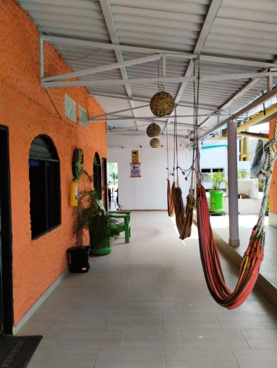 Patio in La Rivera Playa Palomino