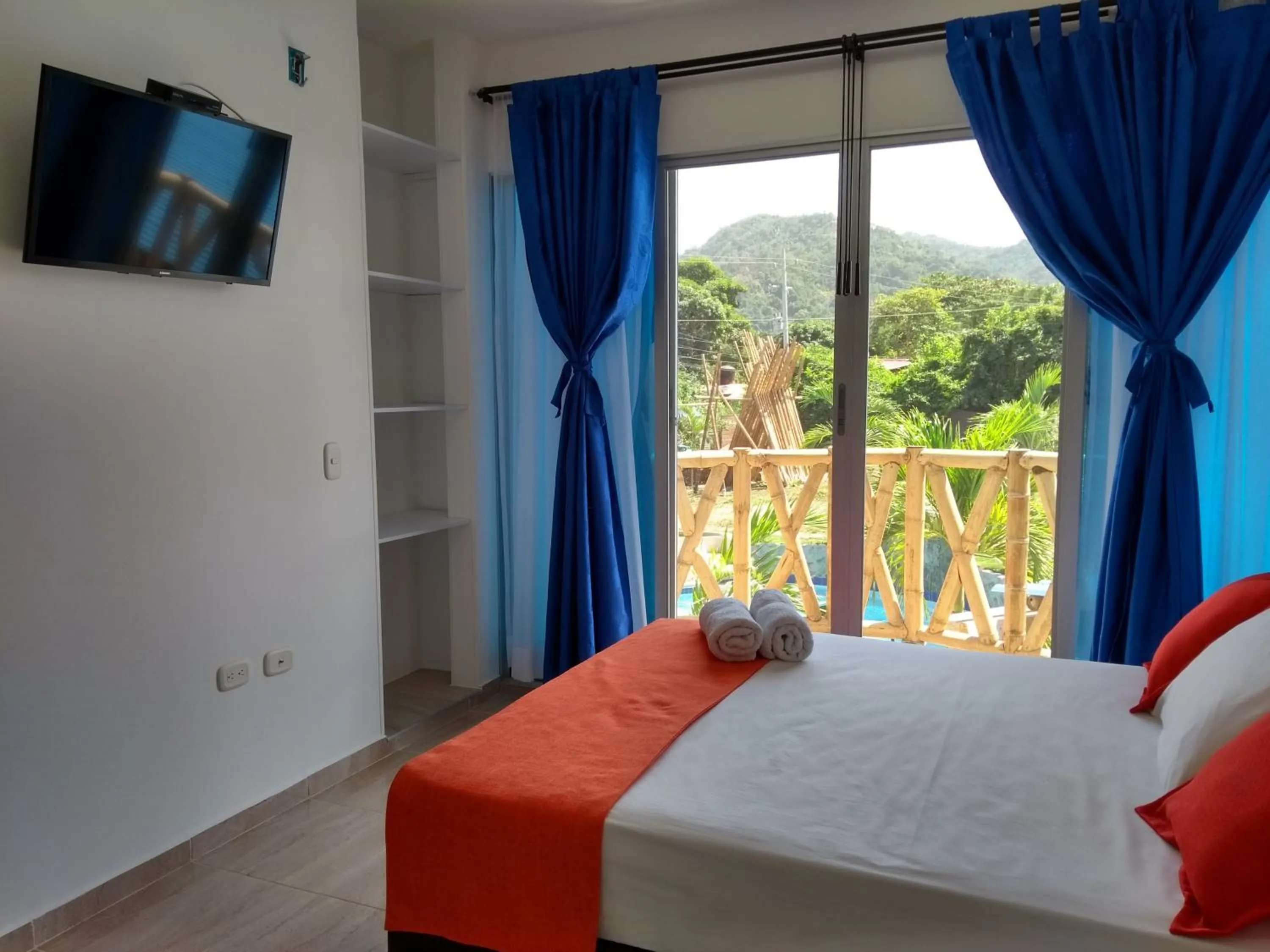 Bed in La Rivera Playa Palomino