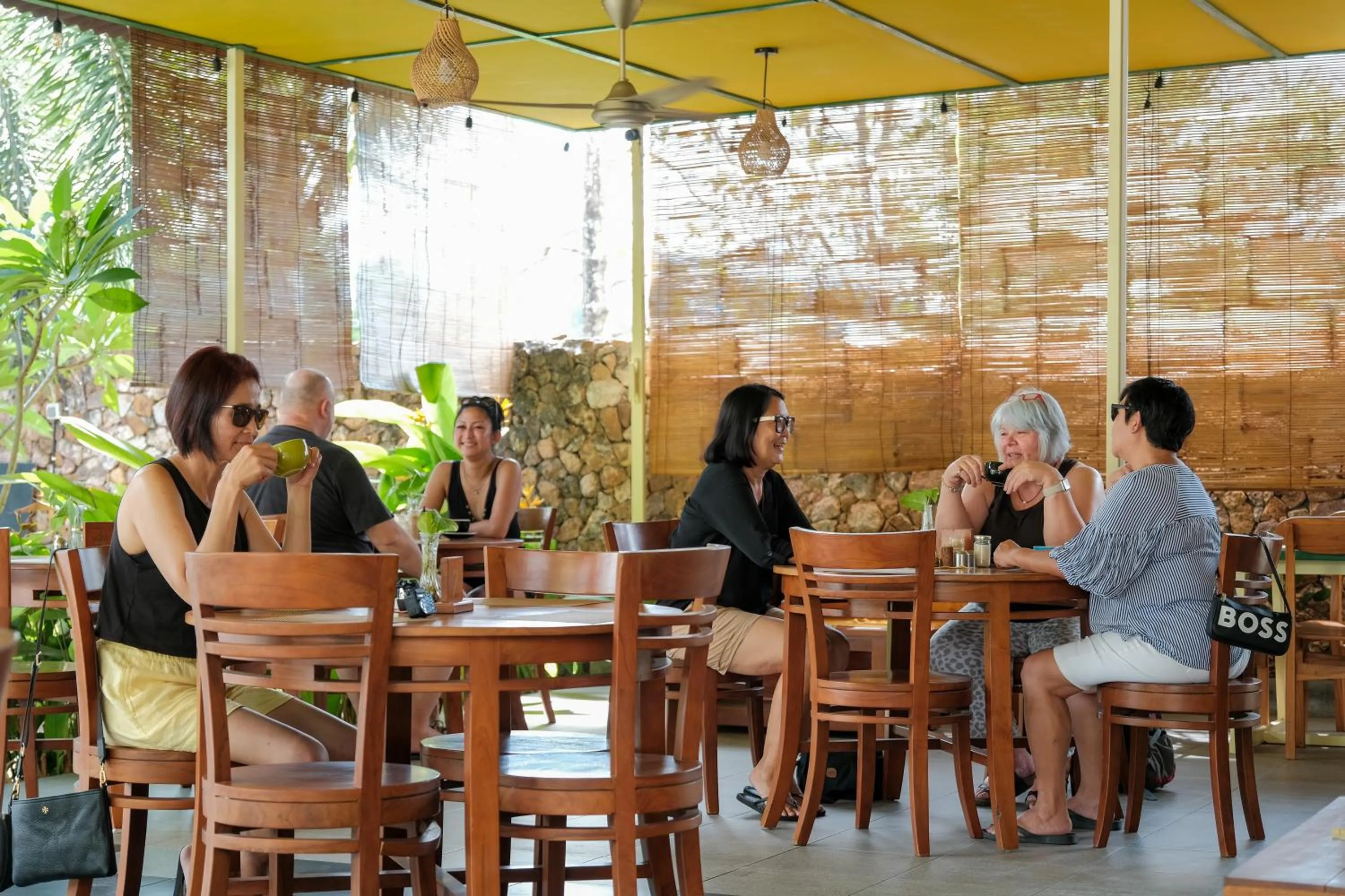 Restaurant/places to eat in Bruga Villas Restaurant and Spa