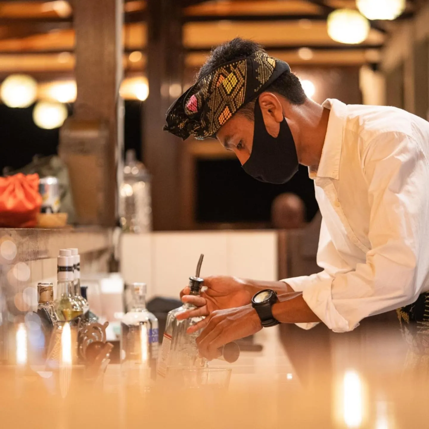 Lounge or bar in Bruga Villas Restaurant and Spa