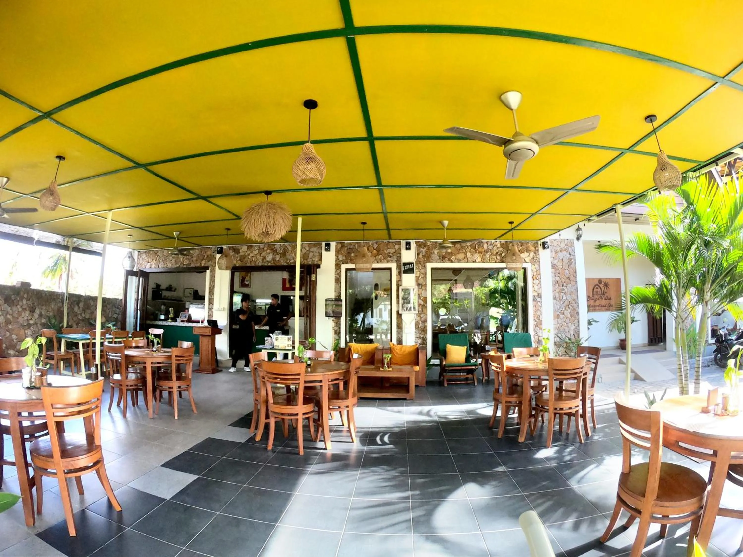 Restaurant/places to eat in Bruga Villas Restaurant and Spa