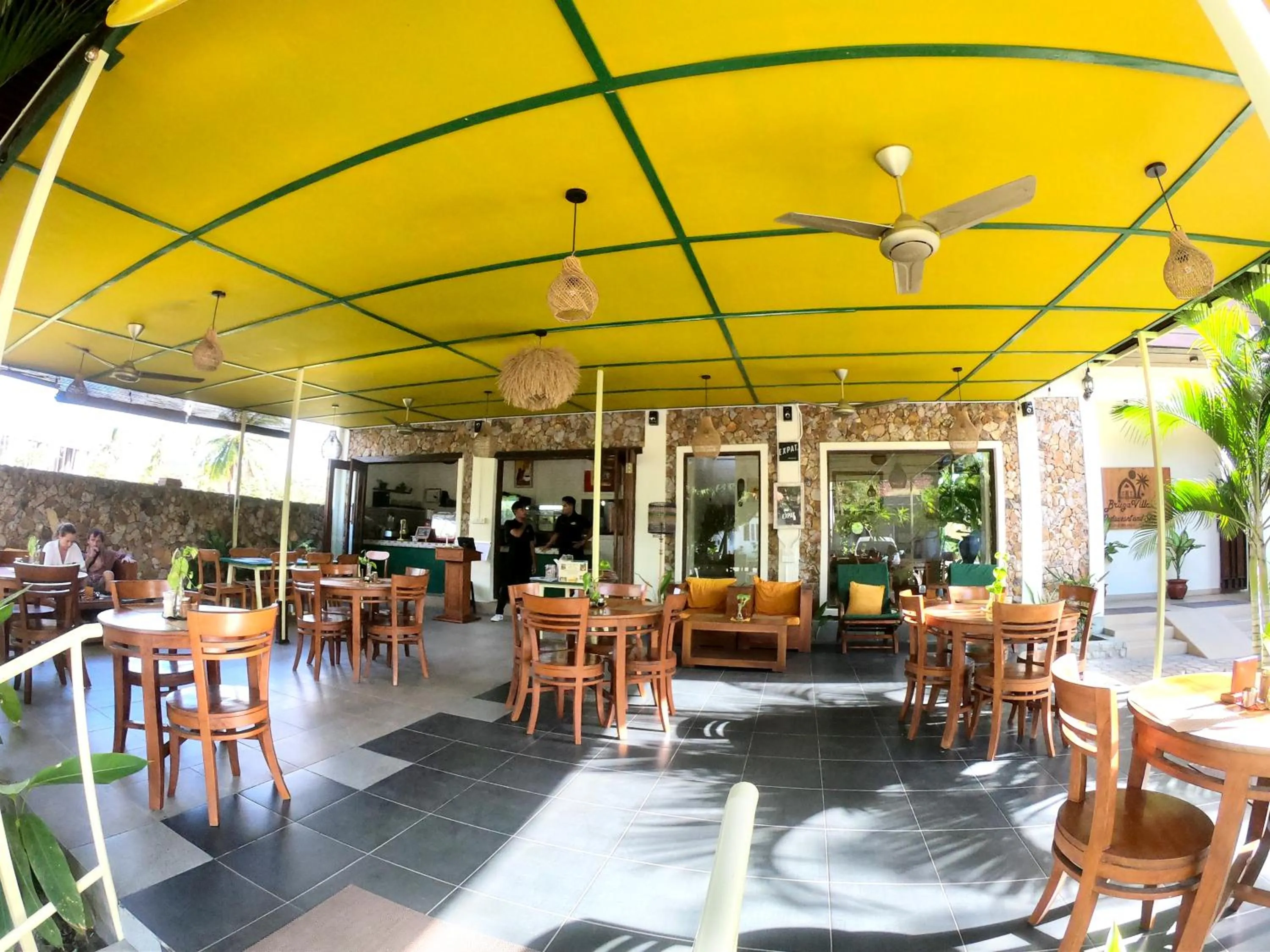 Restaurant/places to eat in Bruga Villas Restaurant and Spa