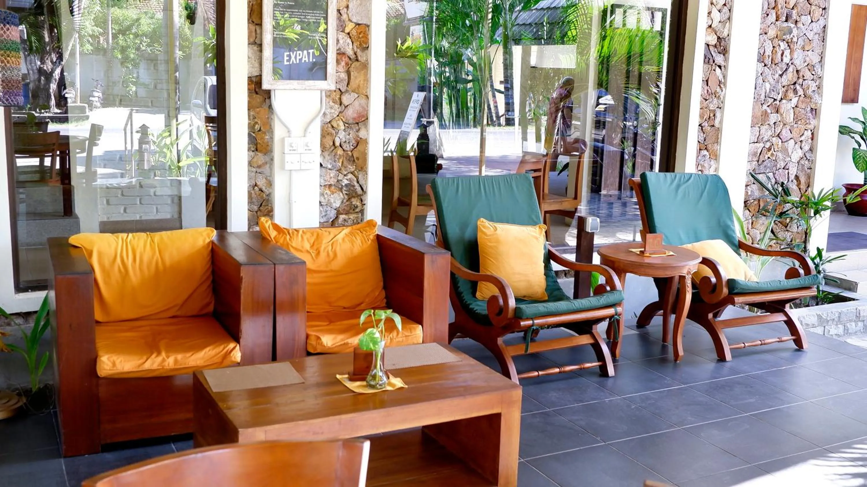 Restaurant/places to eat in Bruga Villas Restaurant and Spa