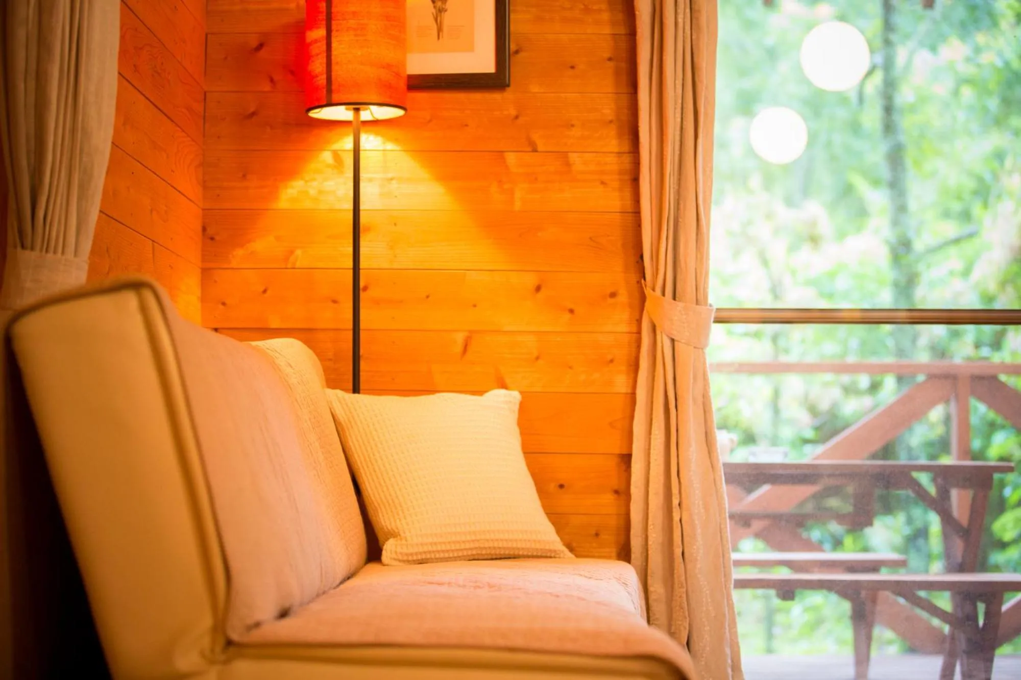 Photo of the whole room in Yufuin Tsukahara Kogen Sanso Donguri