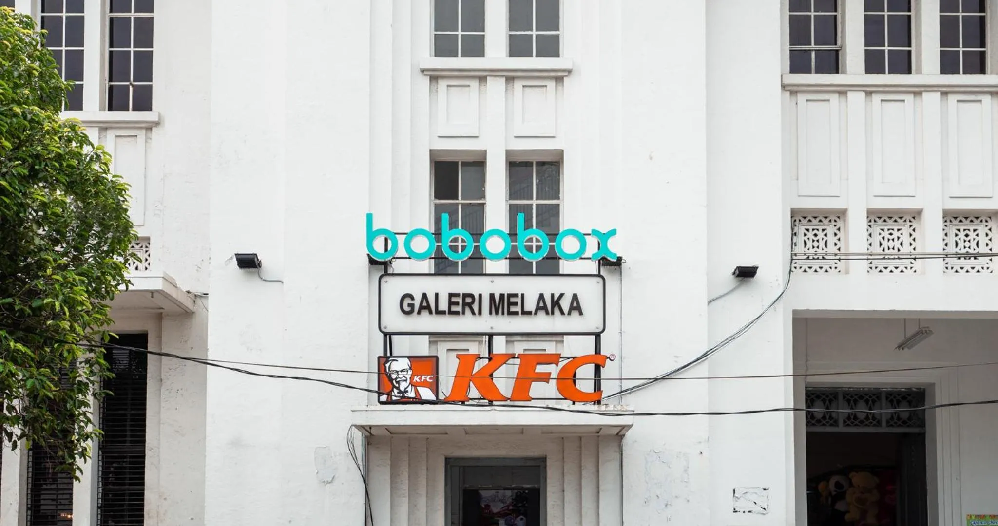 Facade/entrance in Bobopod Kota Tua, Jakarta