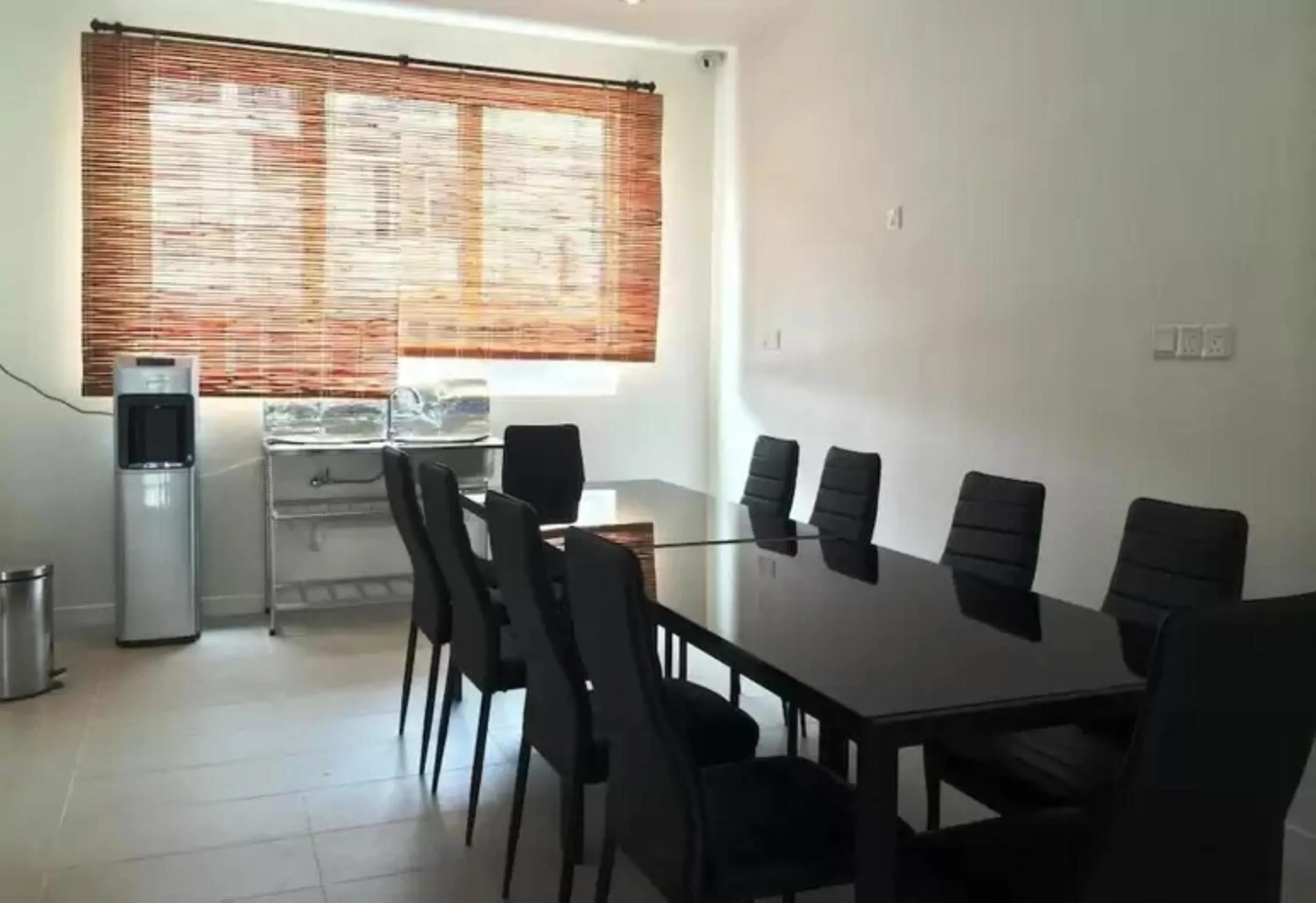 Dining area in Island Hostel Bayan Lepas Airport