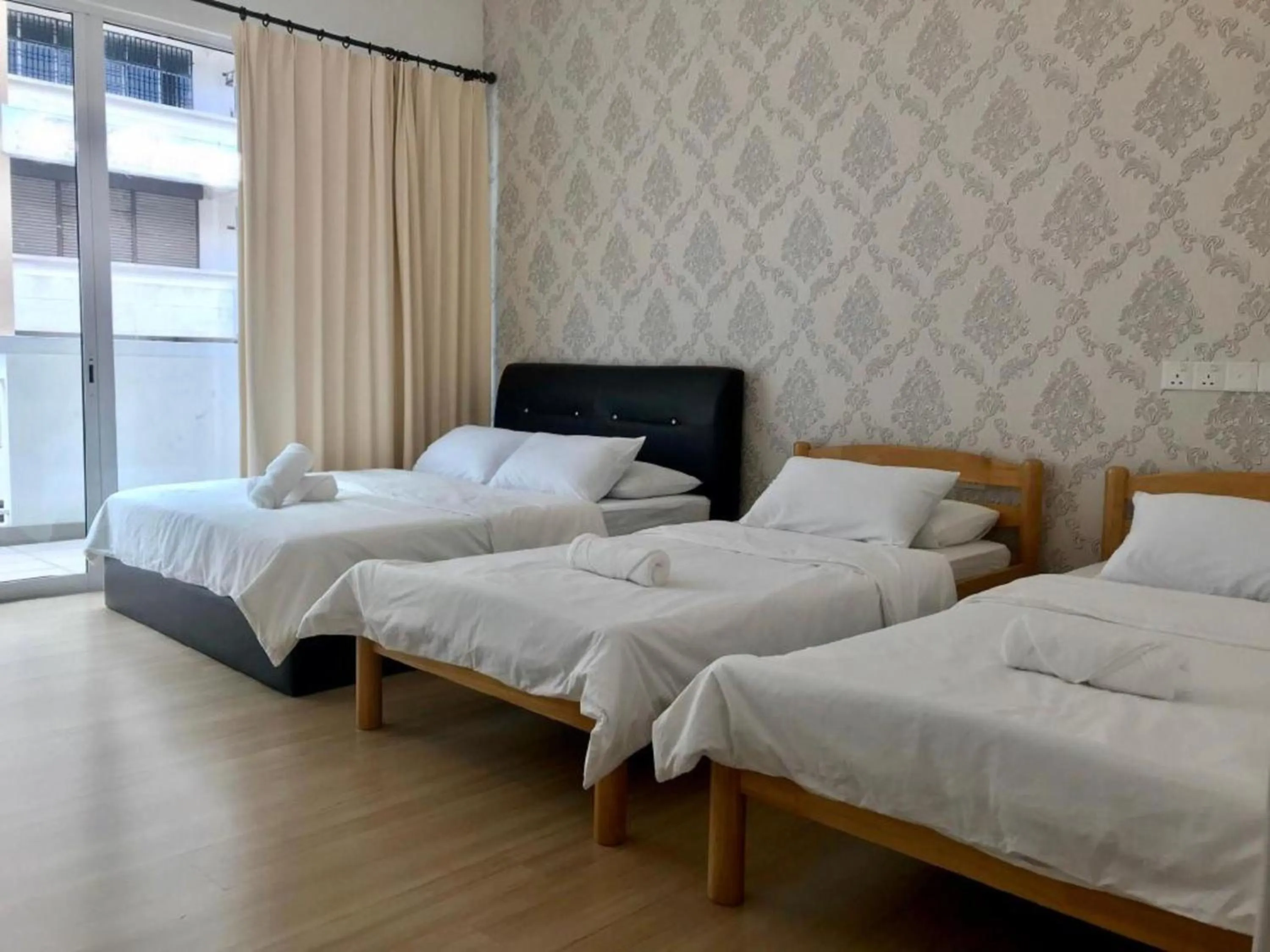 Photo of the whole room, Bed in Island Hostel Bayan Lepas Airport
