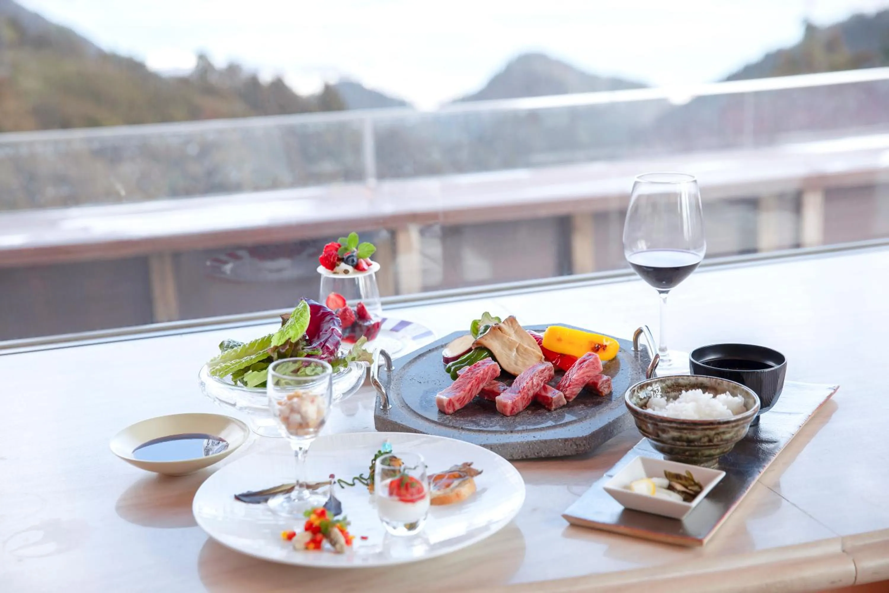 Dinner in L'Hotel de Hiei