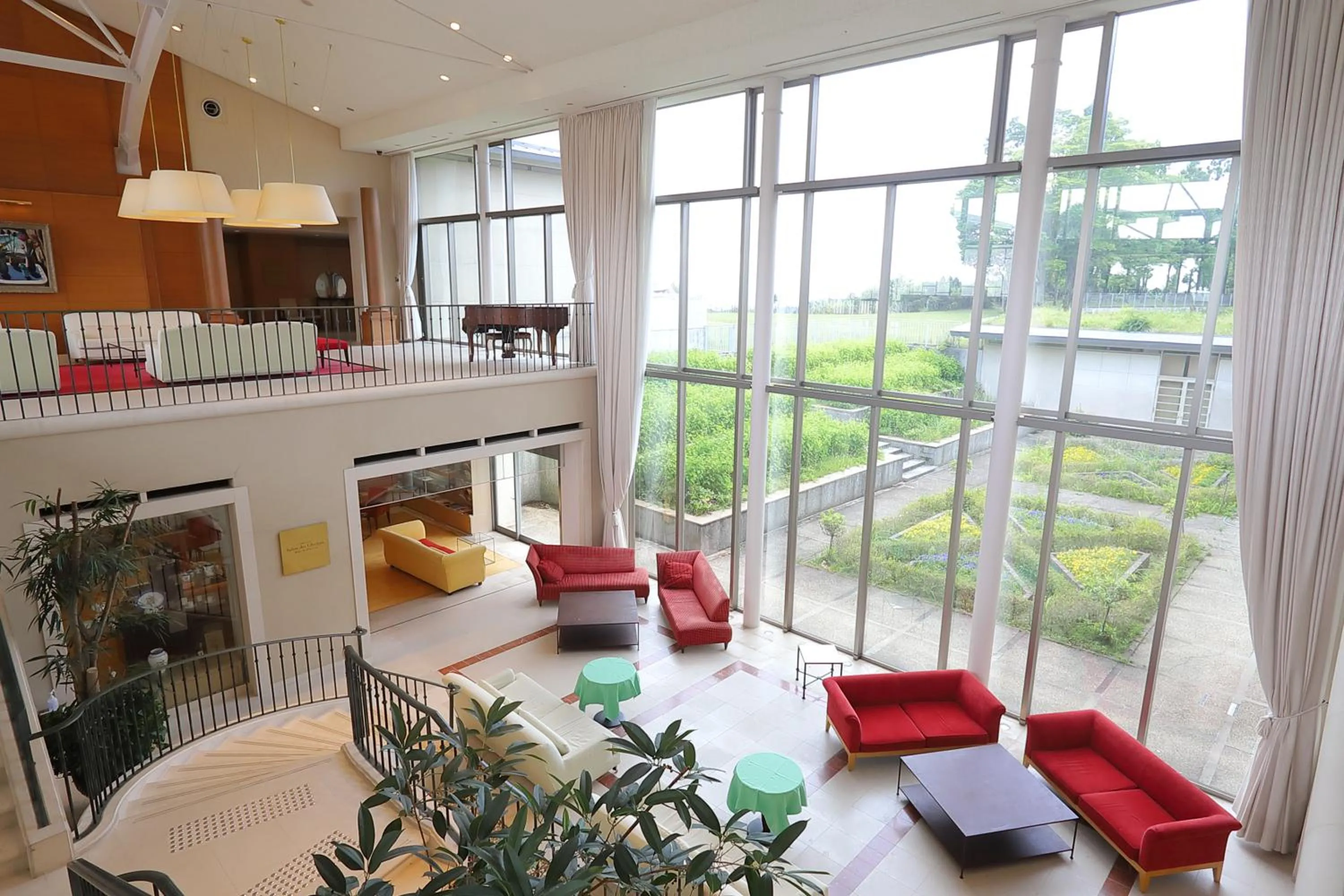 Lobby or reception in L'Hotel de Hiei