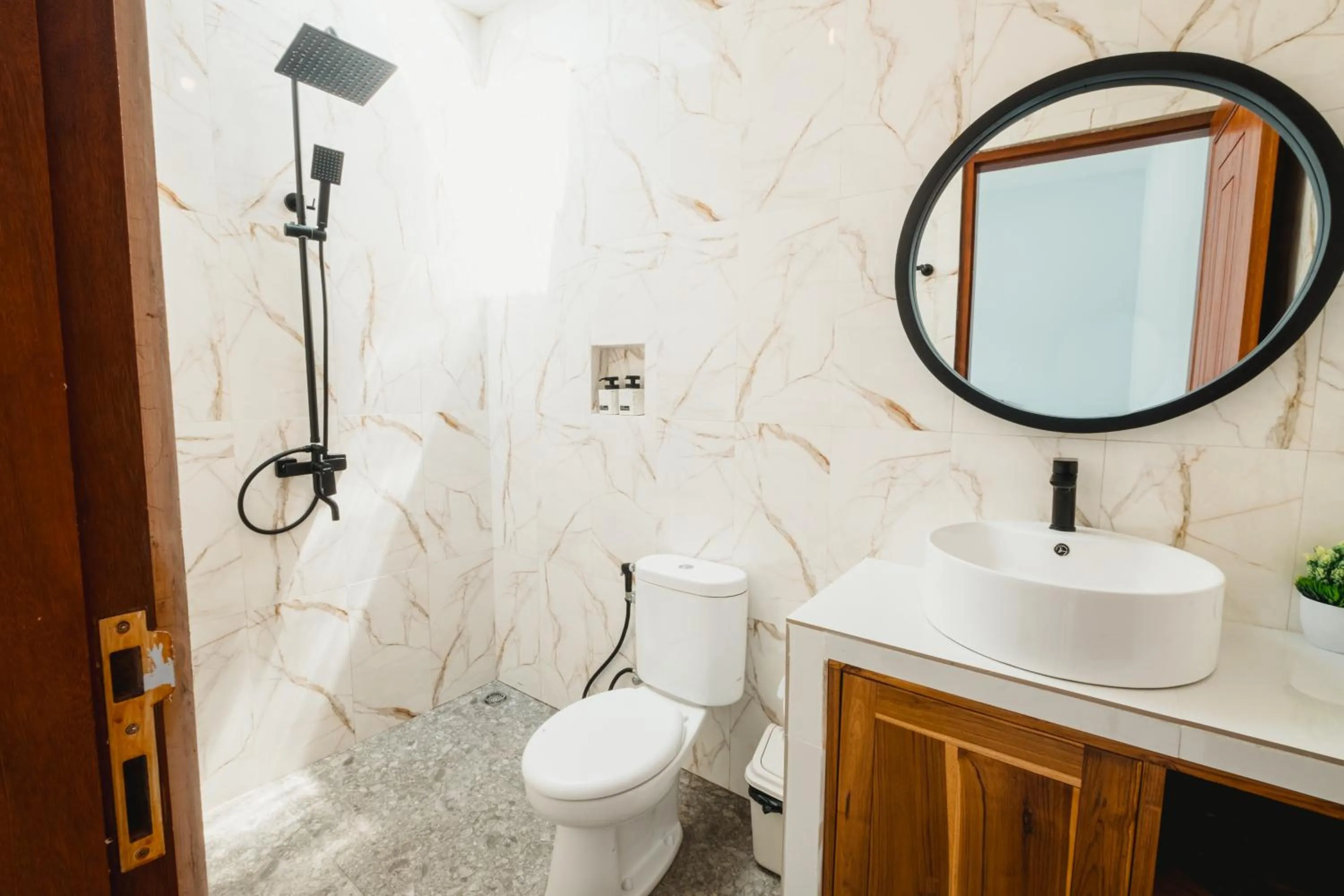 Shower in Mount Batur Villa