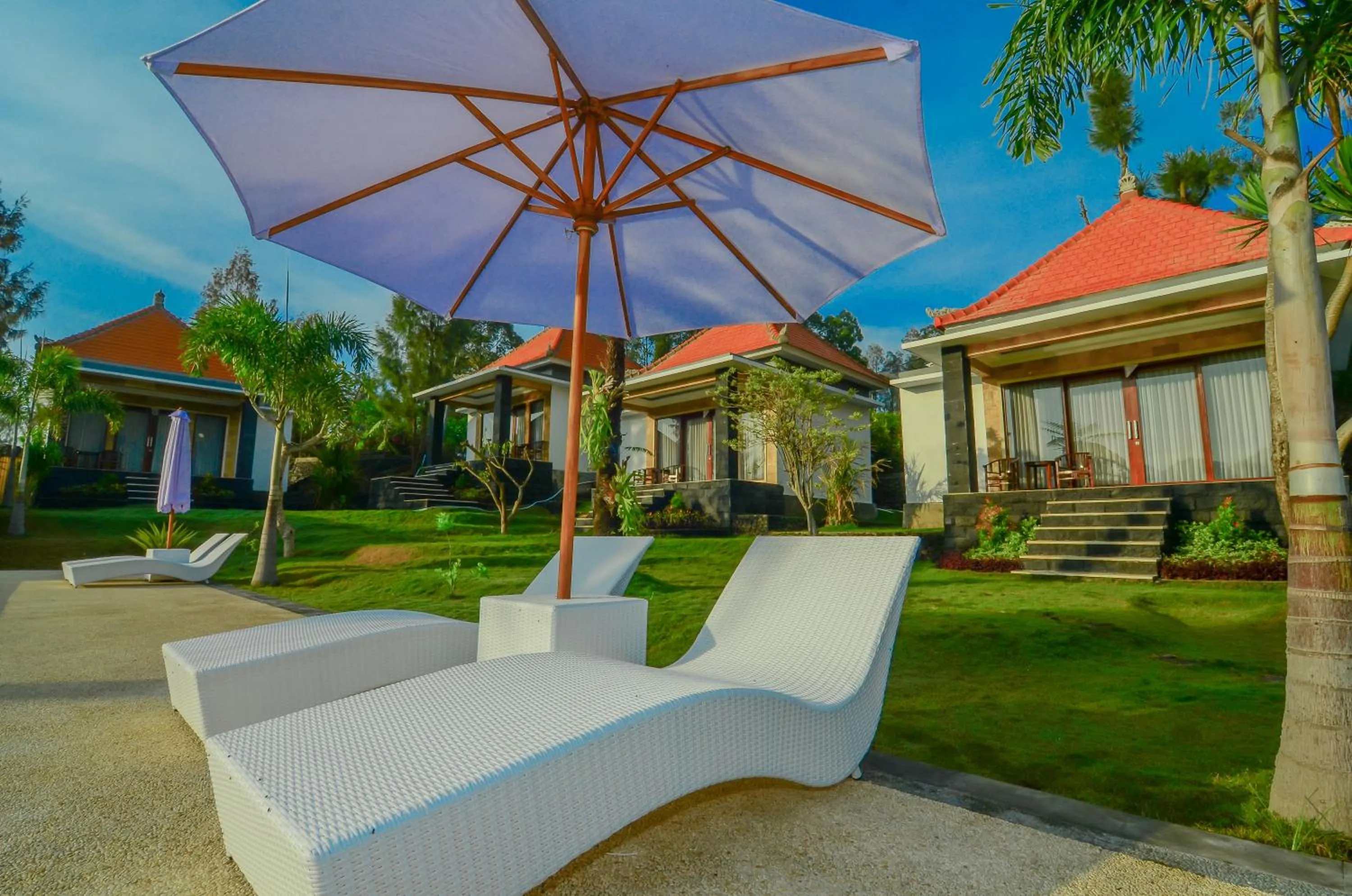 Garden in Mount Batur Villa