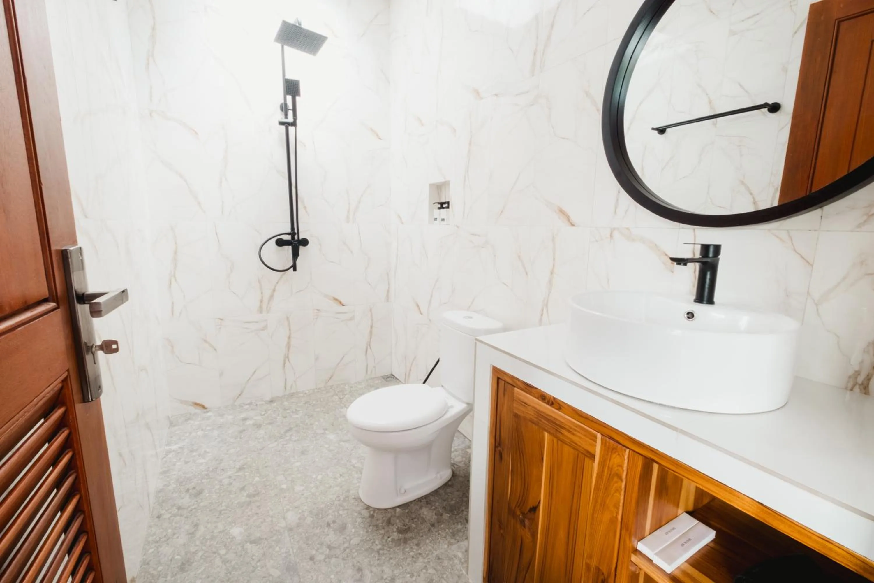 Shower in Mount Batur Villa