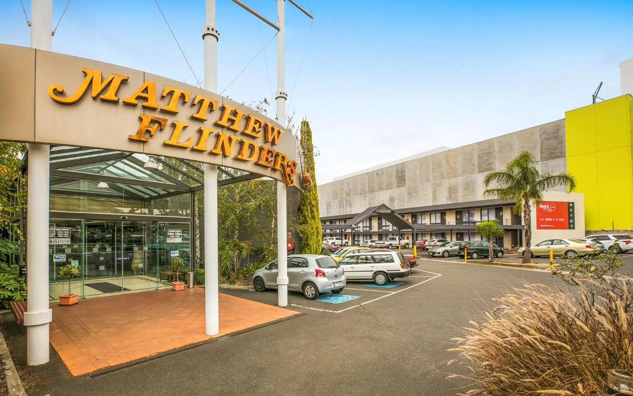 Property building in Nightcap at Matthew Flinders Hotel