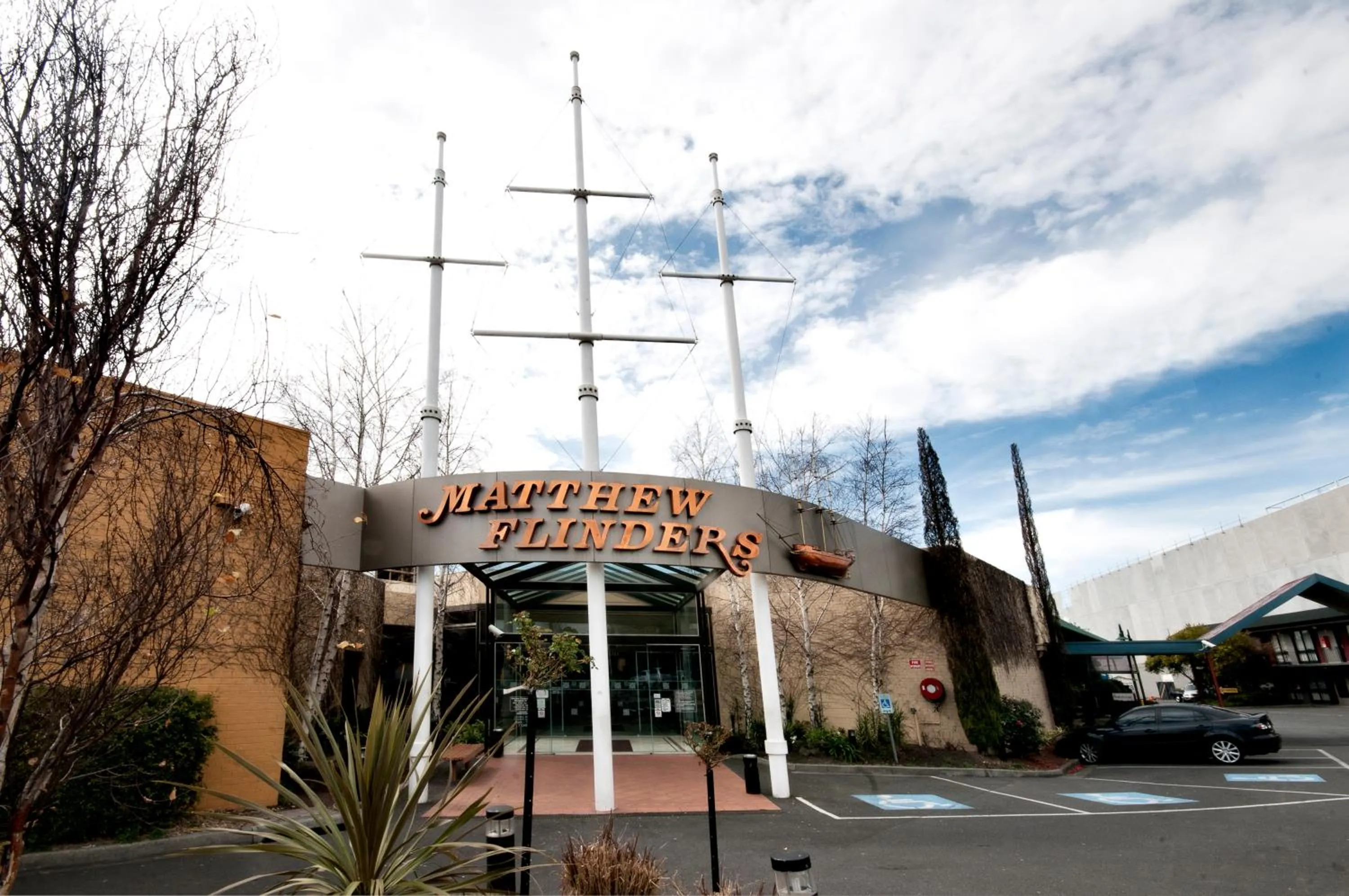 Facade/entrance in Nightcap at Matthew Flinders Hotel