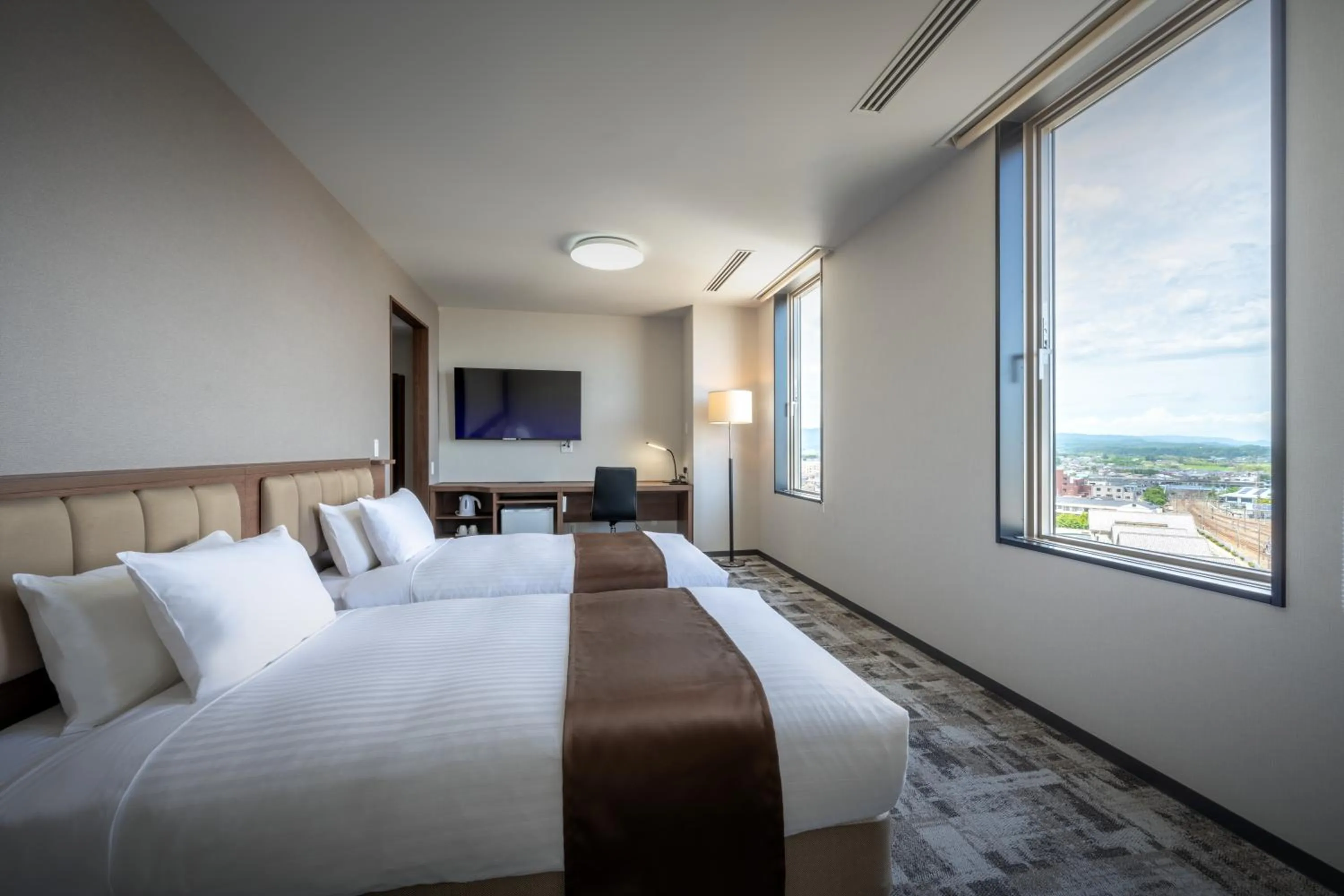 Photo of the whole room, Bed in Hotel Maruya Grande