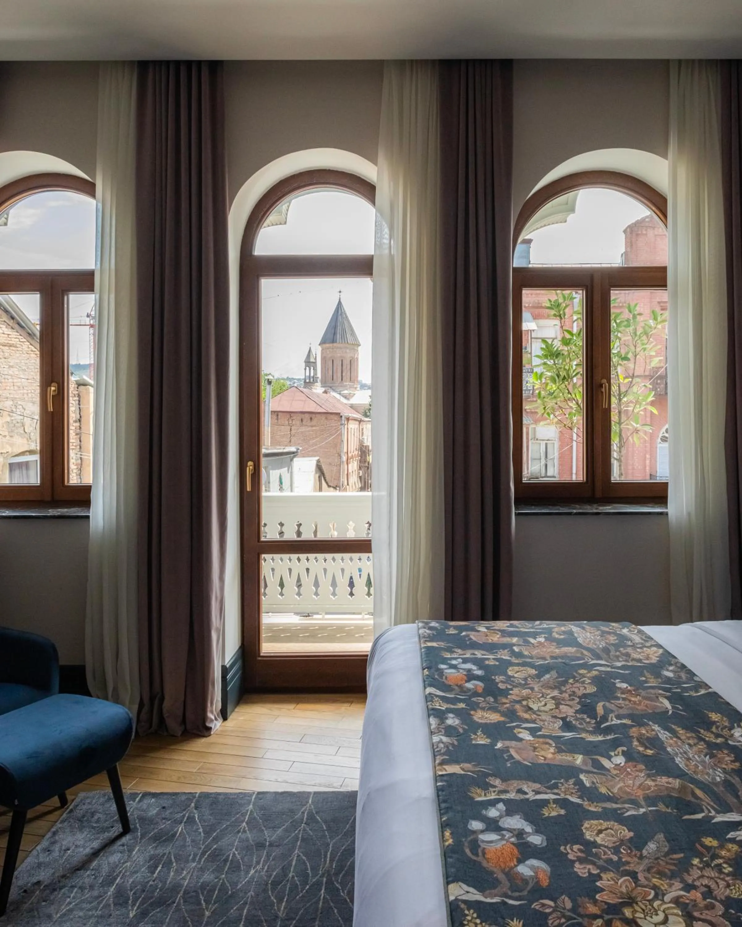 Bed in Puris Moedani Boutique Hotel