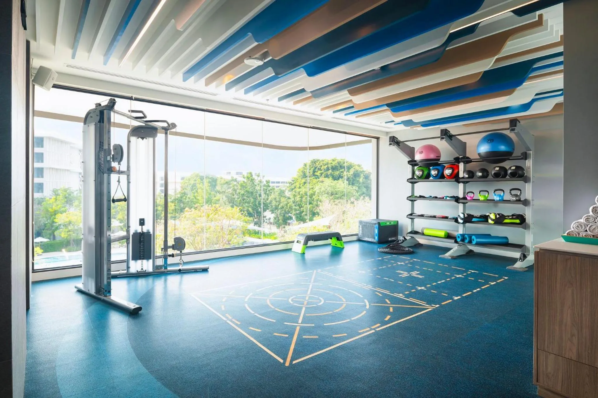 Fitness centre/facilities in OZO North Pattaya
