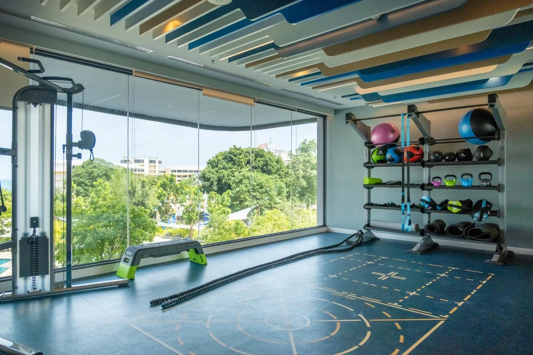 Fitness centre/facilities in OZO North Pattaya