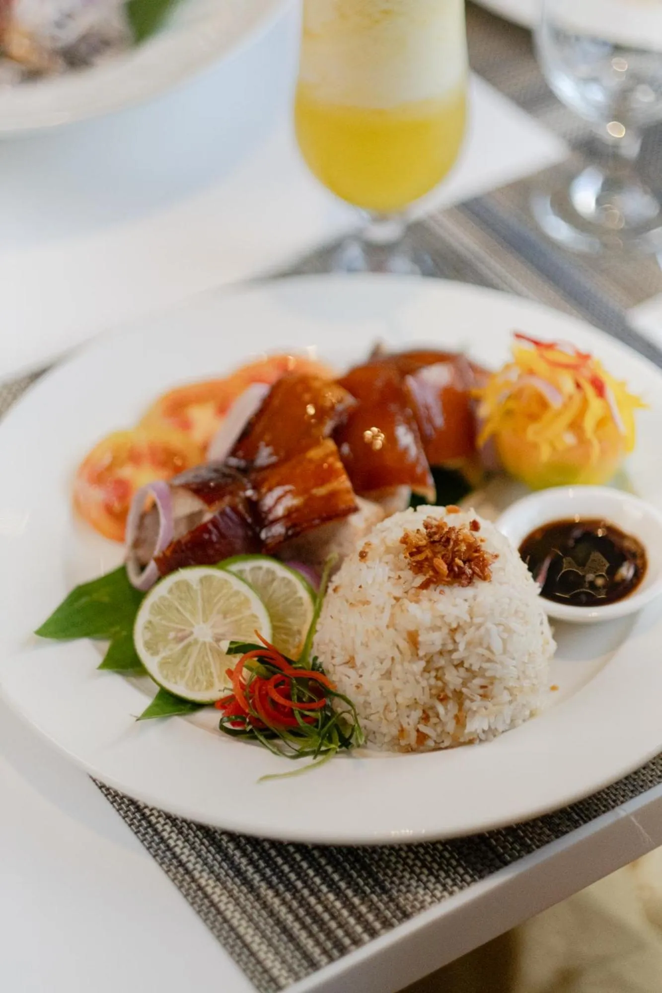 Food close-up in Seda Central Bloc Cebu