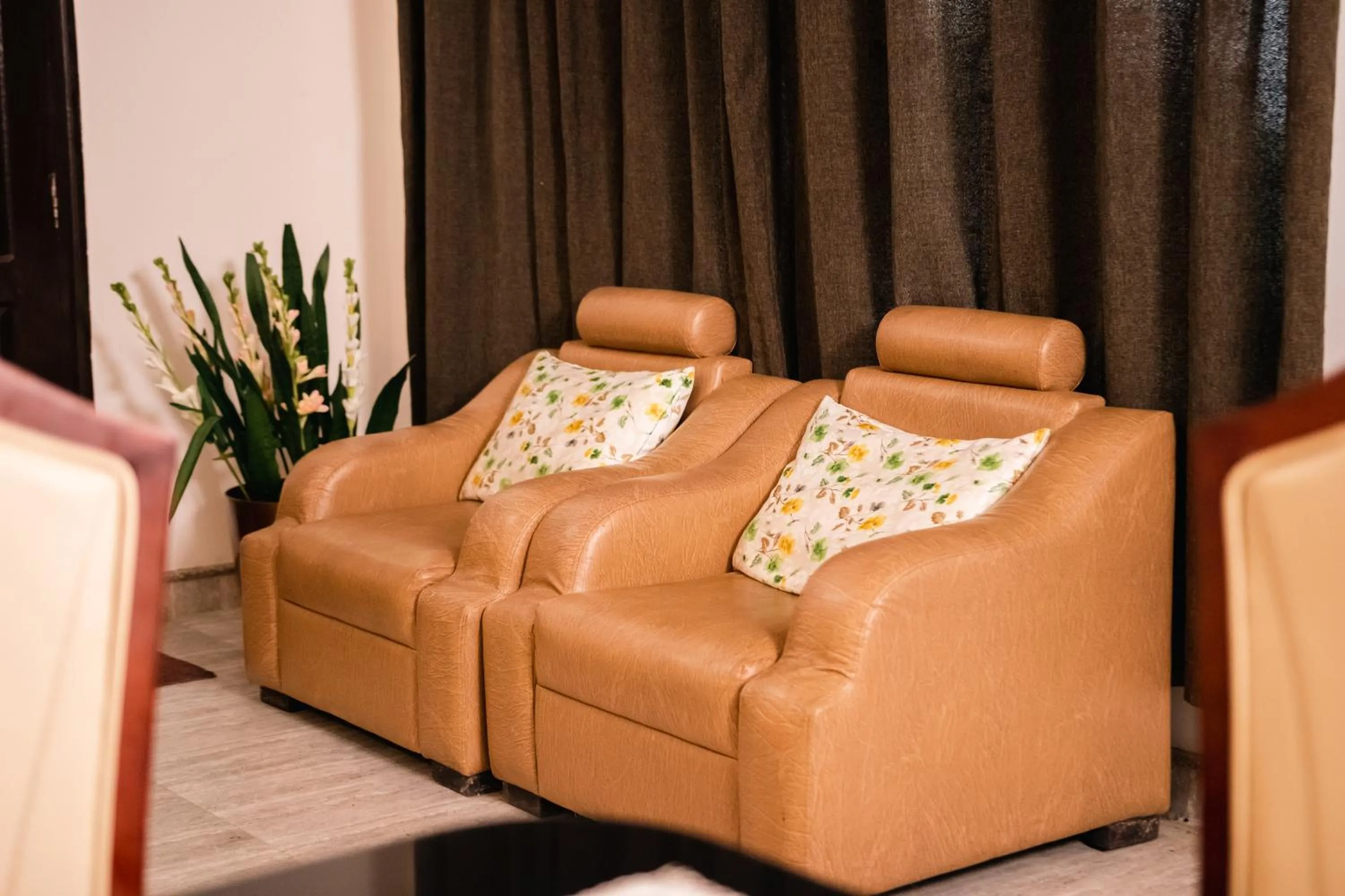 Living room in Akim Homestay