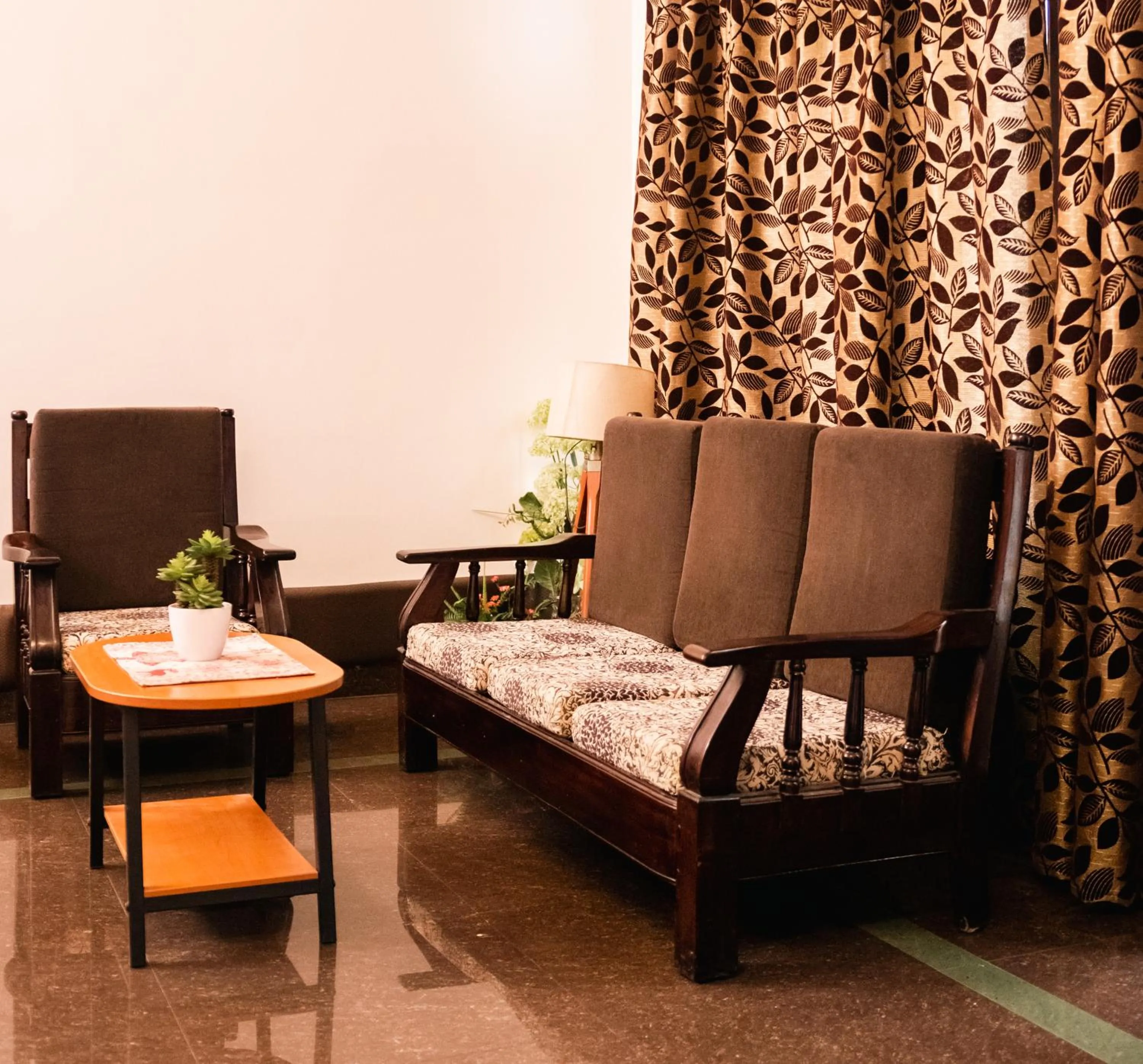 Living room in Akim Homestay