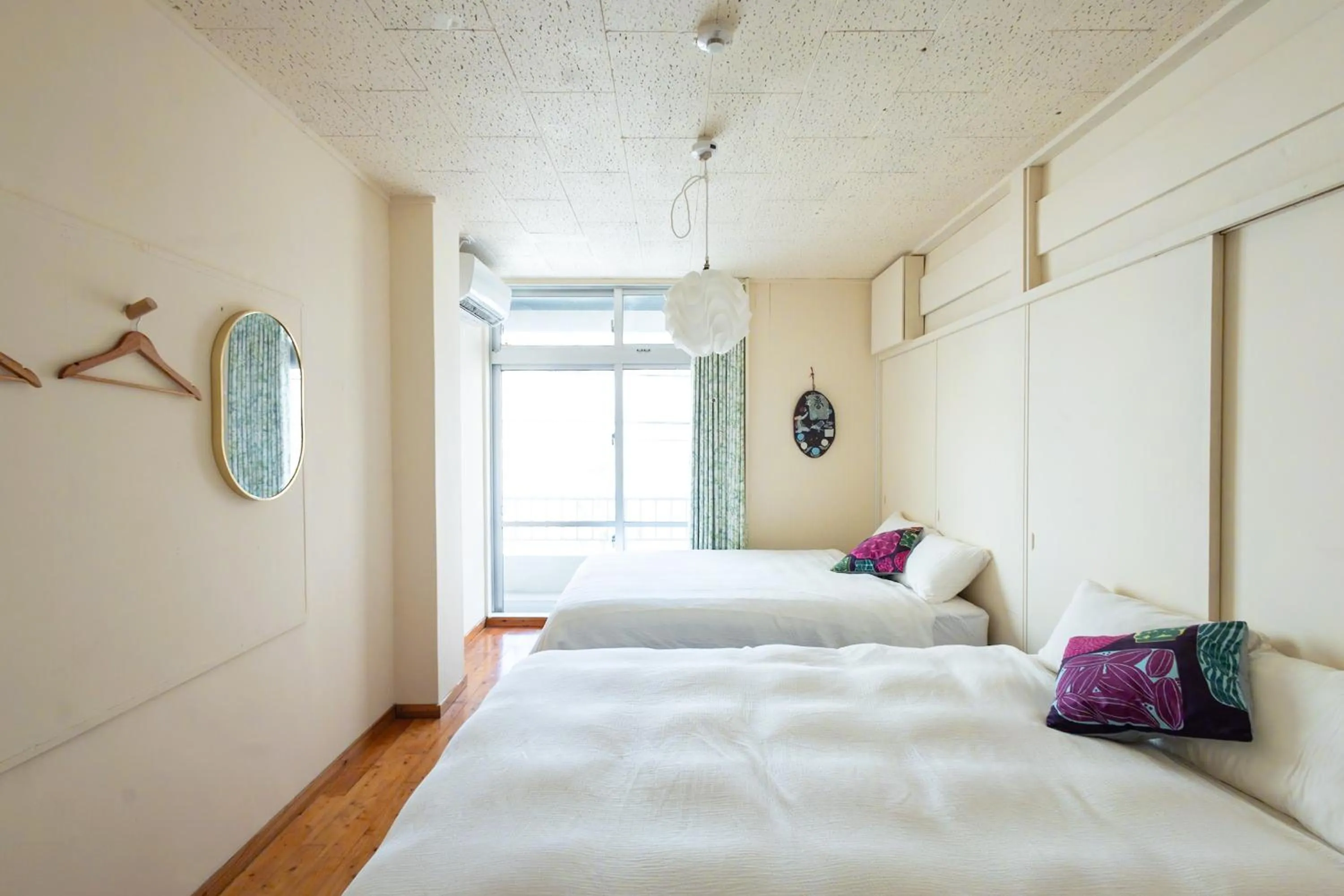 Bed in Pineapple Hotel