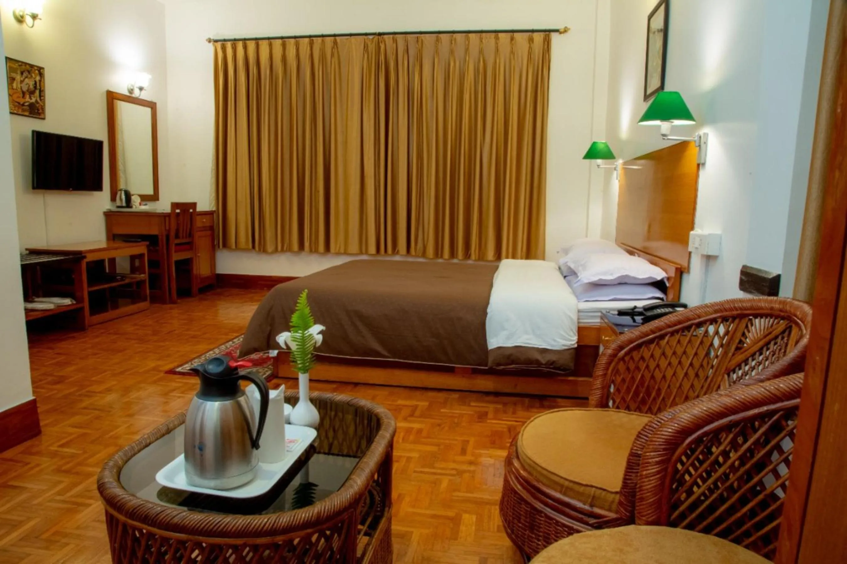 Bed in Rhenock House (a luxury villa)