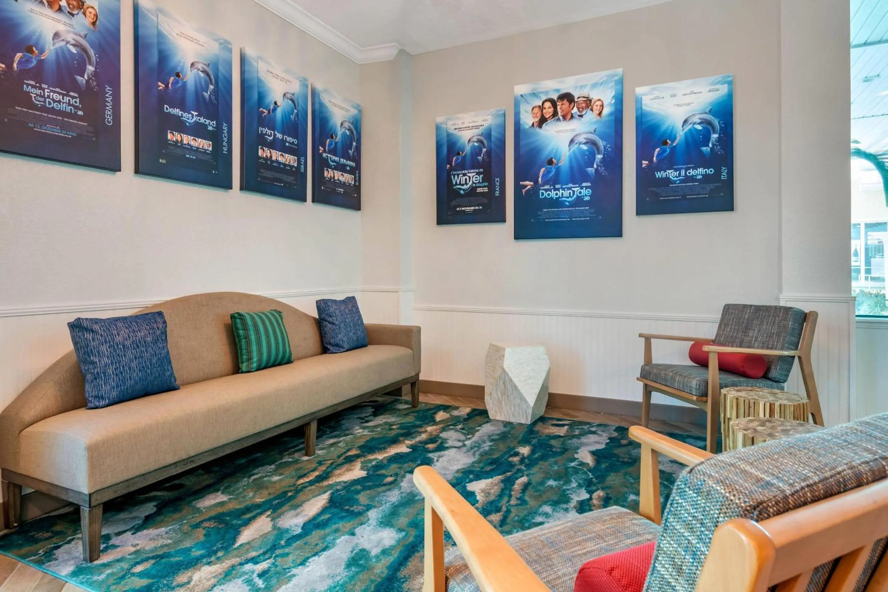 Lobby or reception in Dolphin Sands Clearwater Beach, an Ascend Collection Hotel