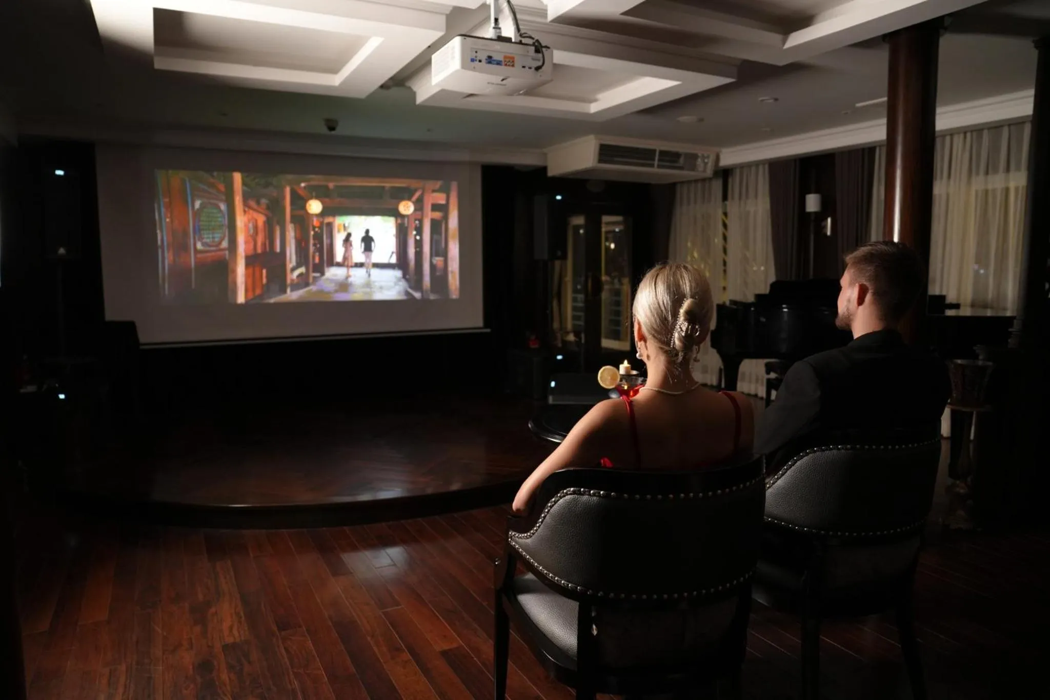 Evening entertainment in Paradise Grand Cruise - Lan Ha Bay