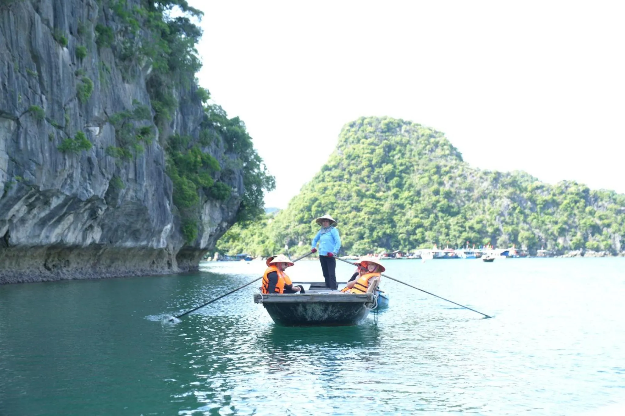 Natural landscape in Paradise Grand Cruise - Lan Ha Bay