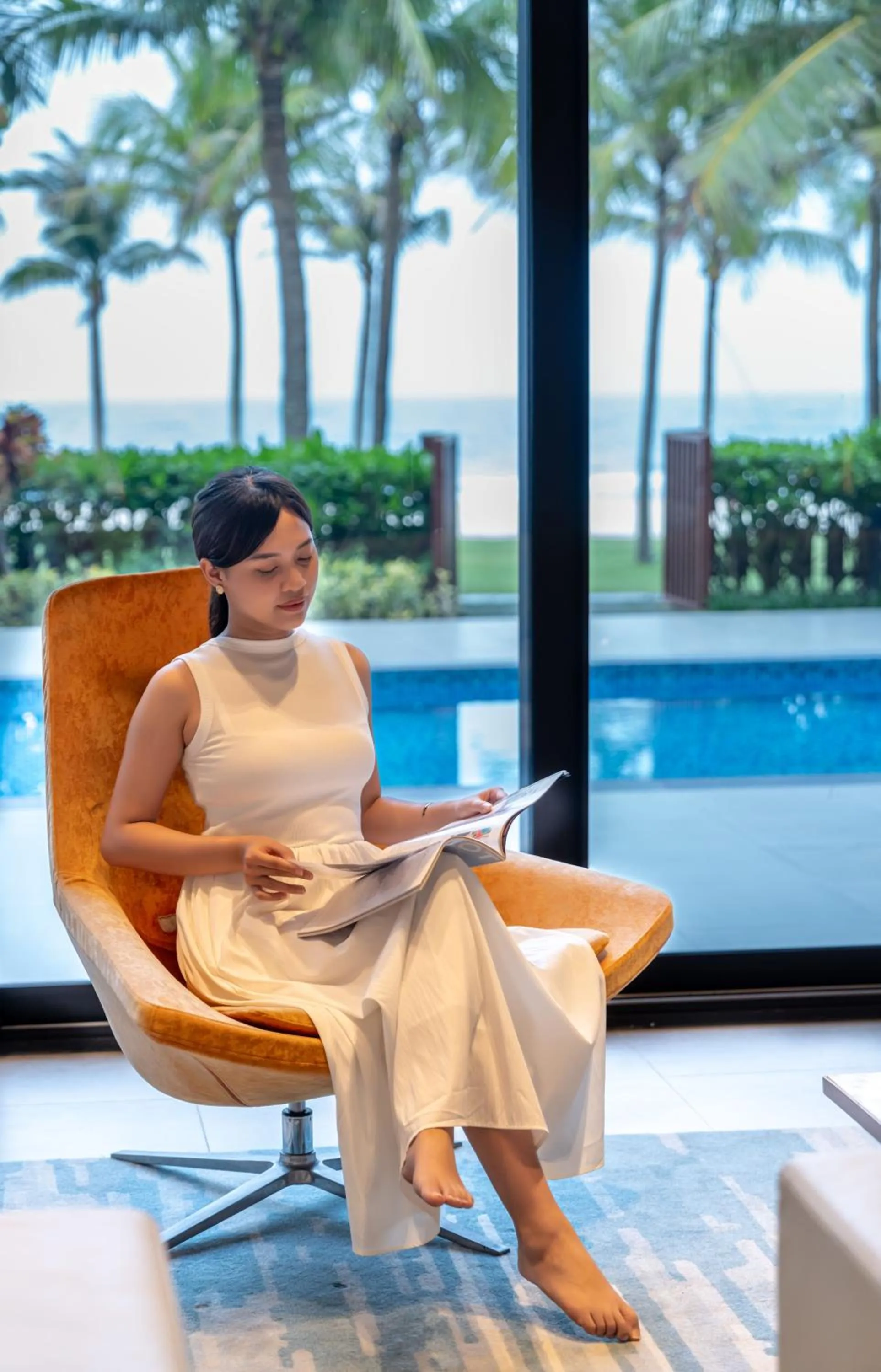 Living room in The Five Villas & Resort Quangnam - Danang