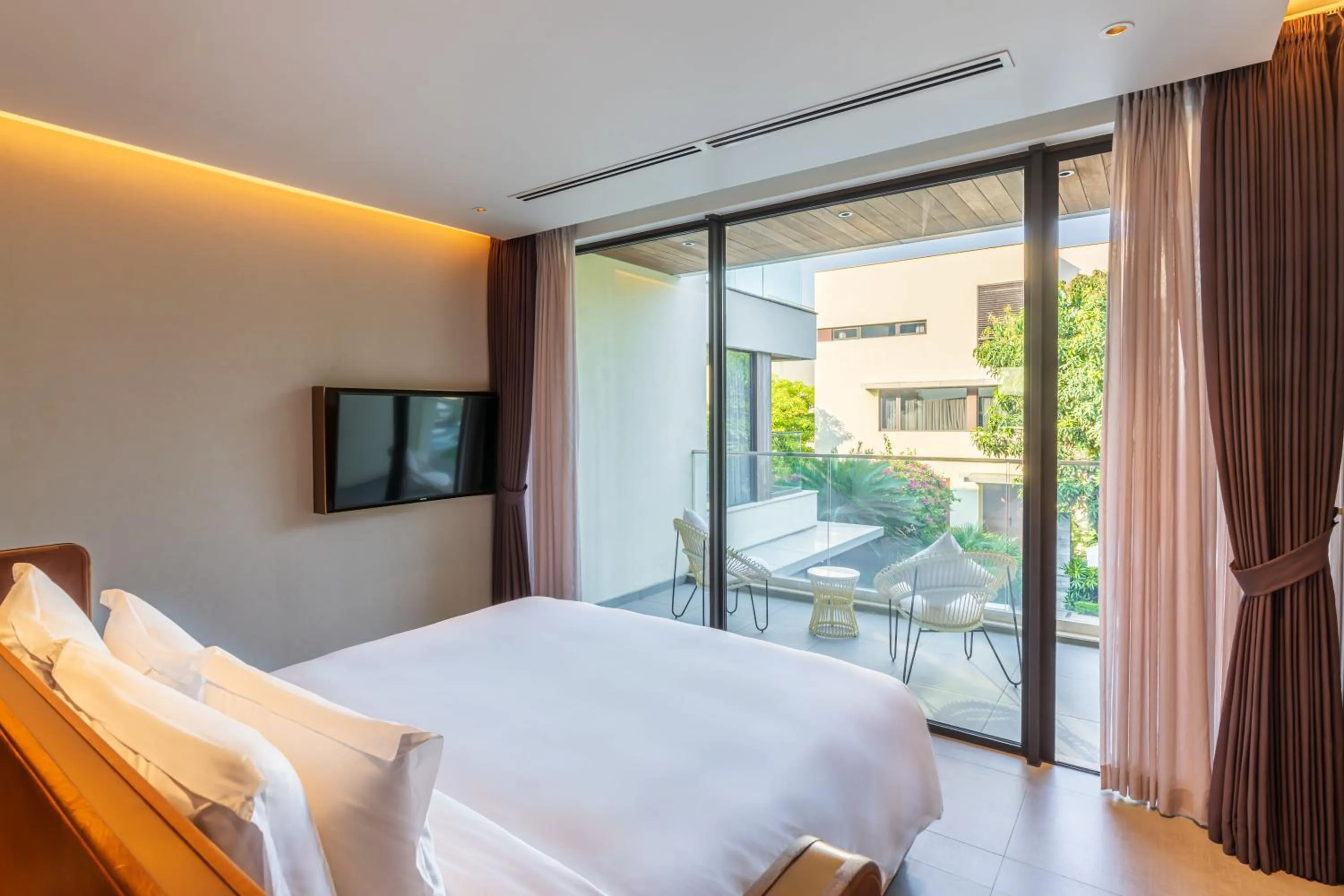 Bedroom, Bed in The Five Villas & Resort Quangnam - Danang