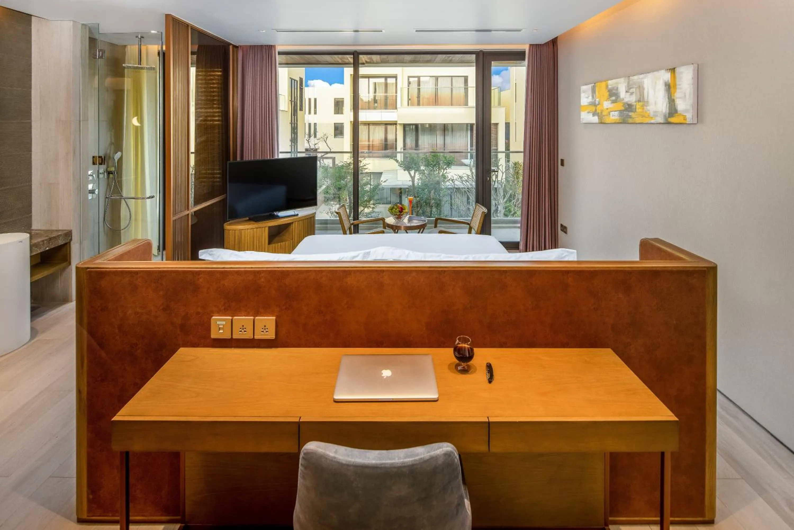 Bed in The Five Villas & Resort Quangnam - Danang