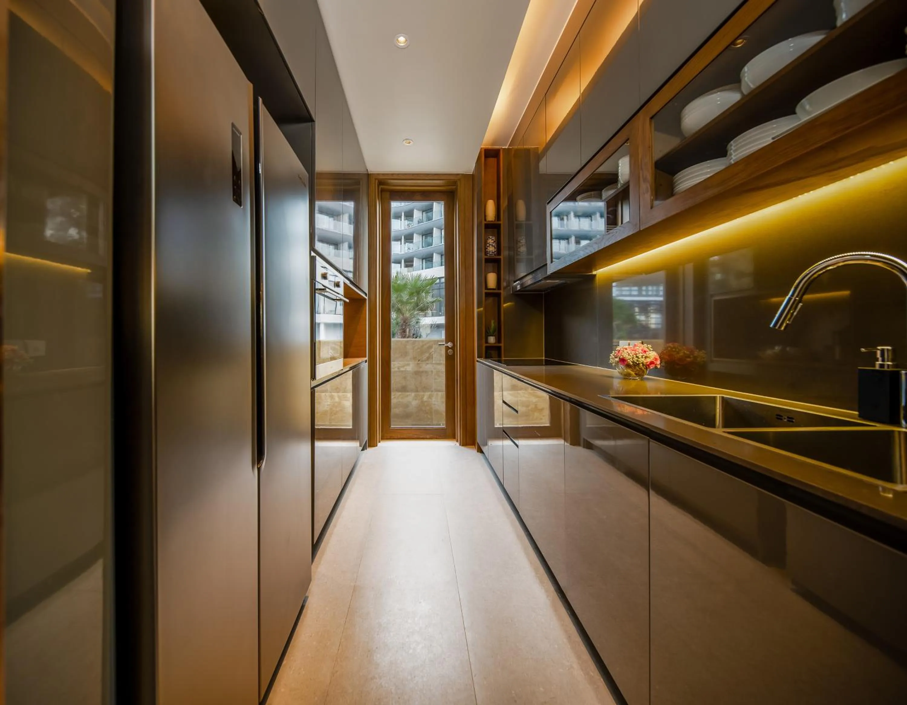 Kitchen or kitchenette in The Five Villas & Resort Quangnam - Danang