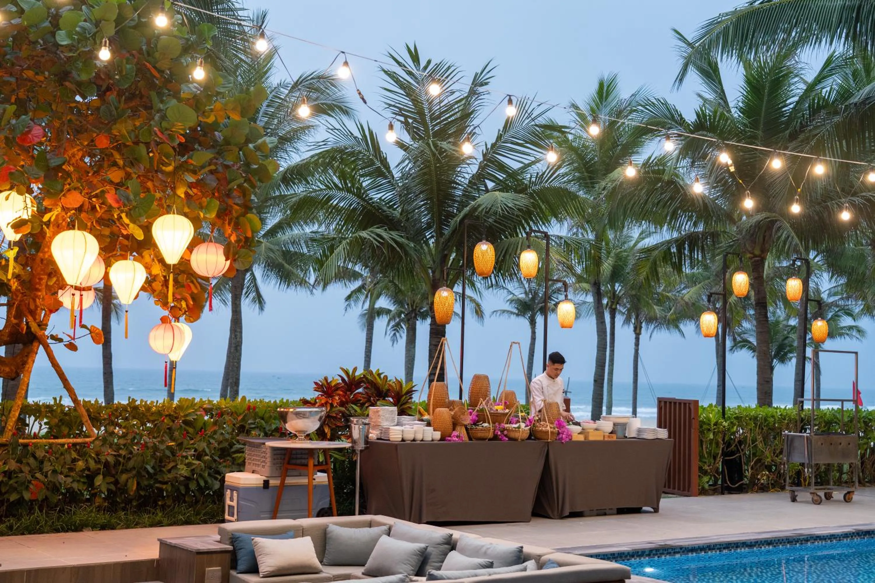 BBQ facilities in The Five Villas & Resort Quangnam - Danang