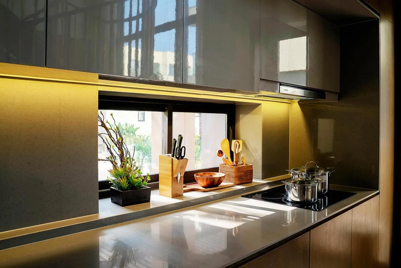 Kitchen or kitchenette in The Five Villas & Resort Quangnam - Danang