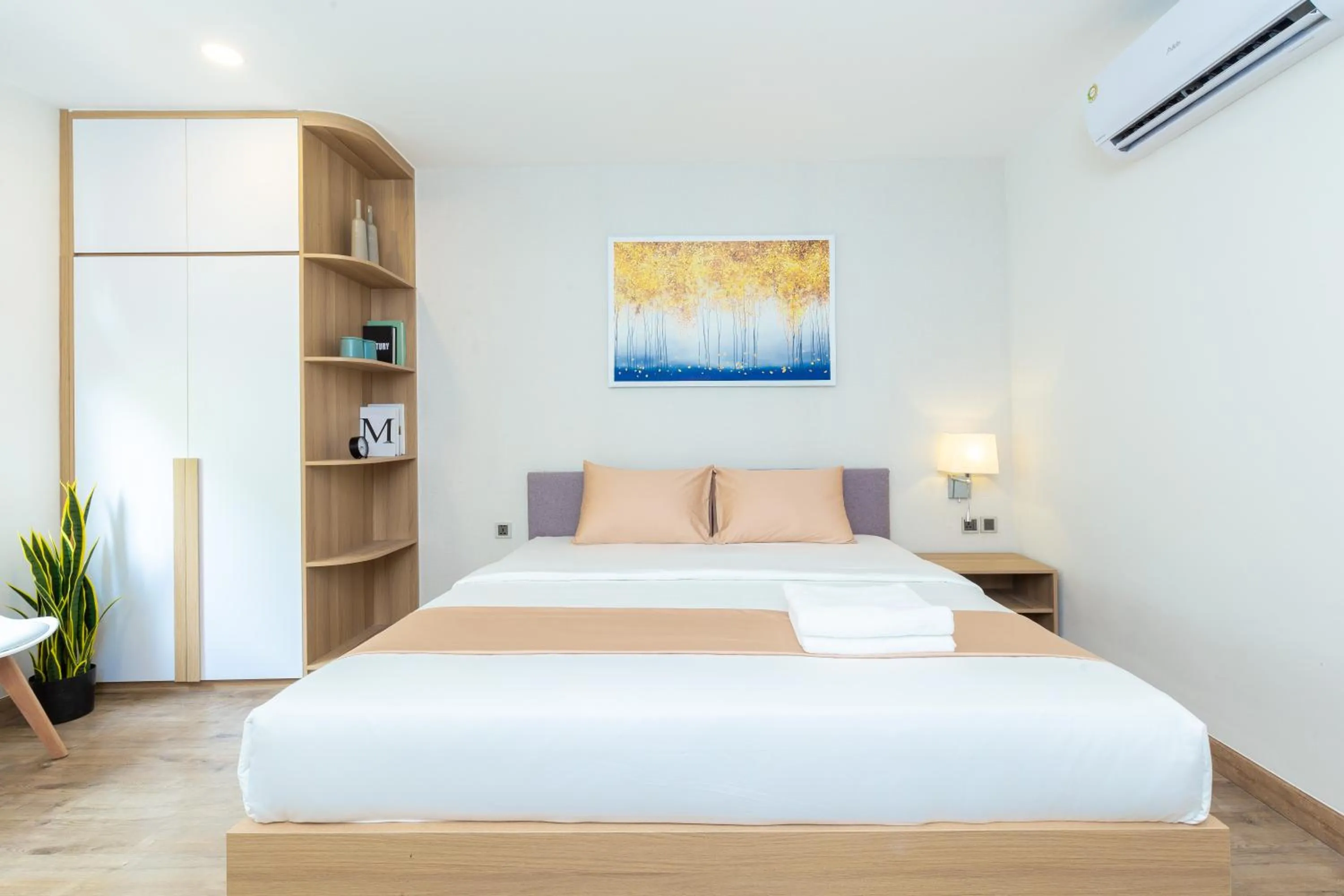 Bed in Cozrum Lux Hotel