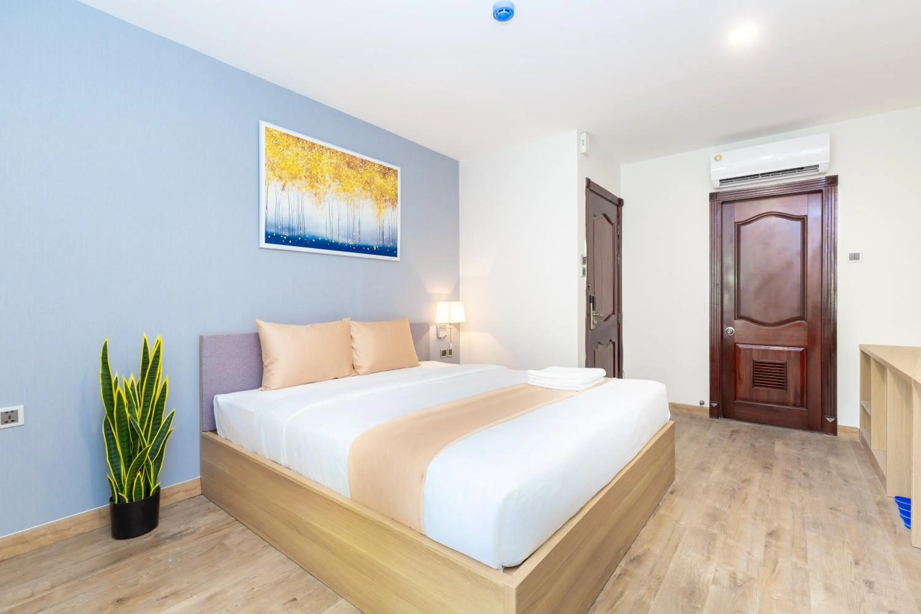 Bed in Cozrum Lux Hotel