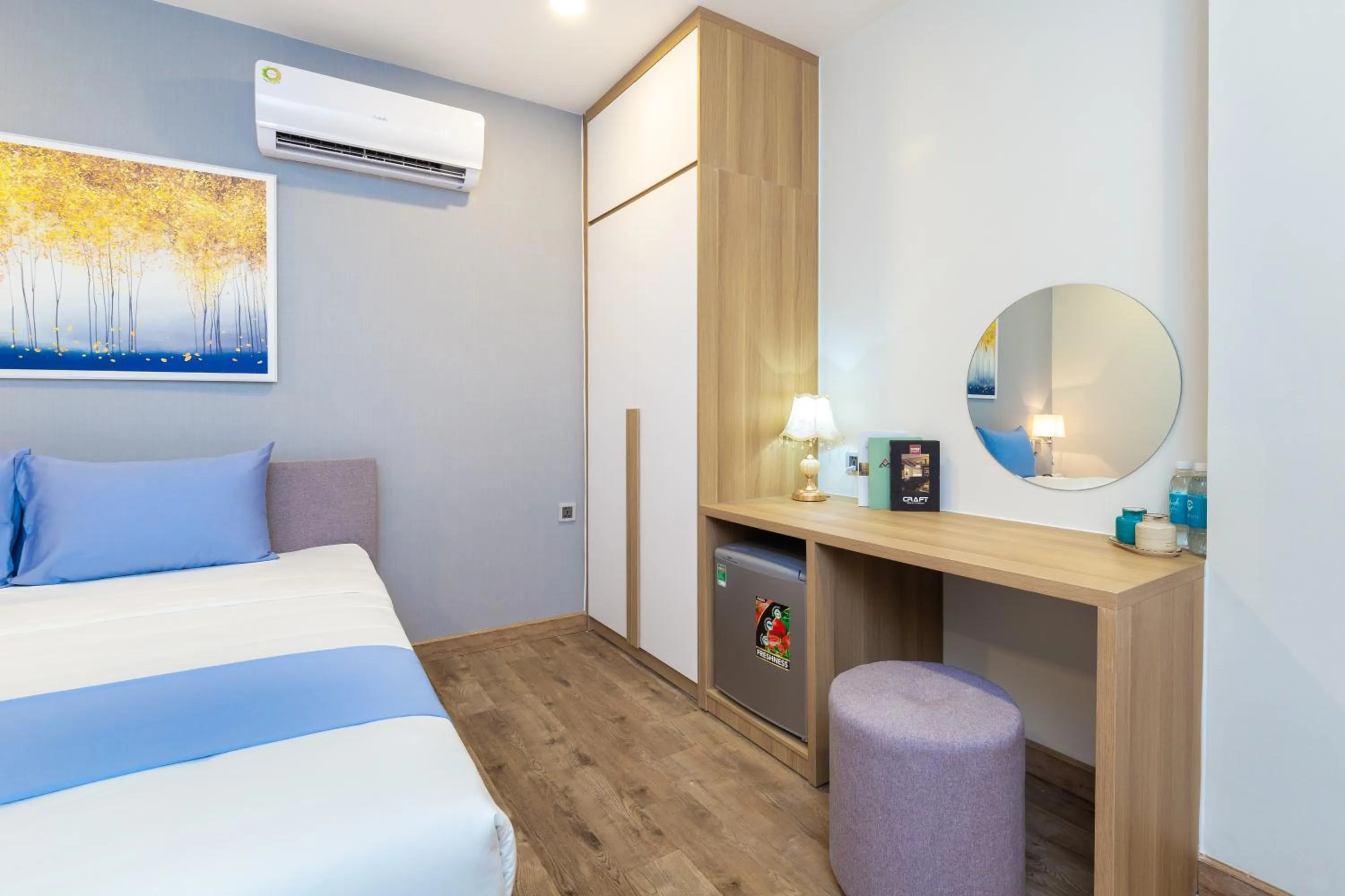 Bed in Cozrum Lux Hotel