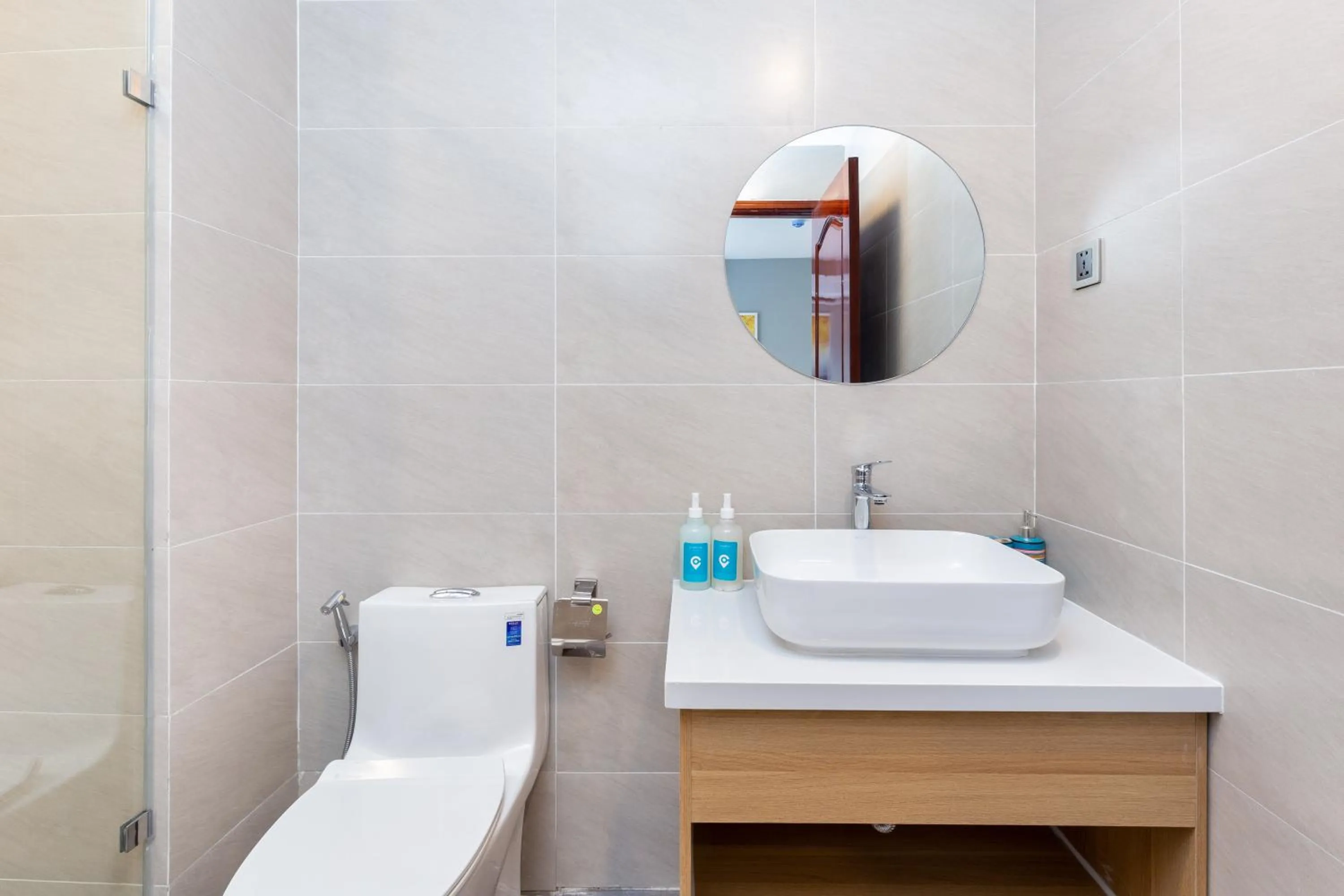 Toilet in Cozrum Lux Hotel