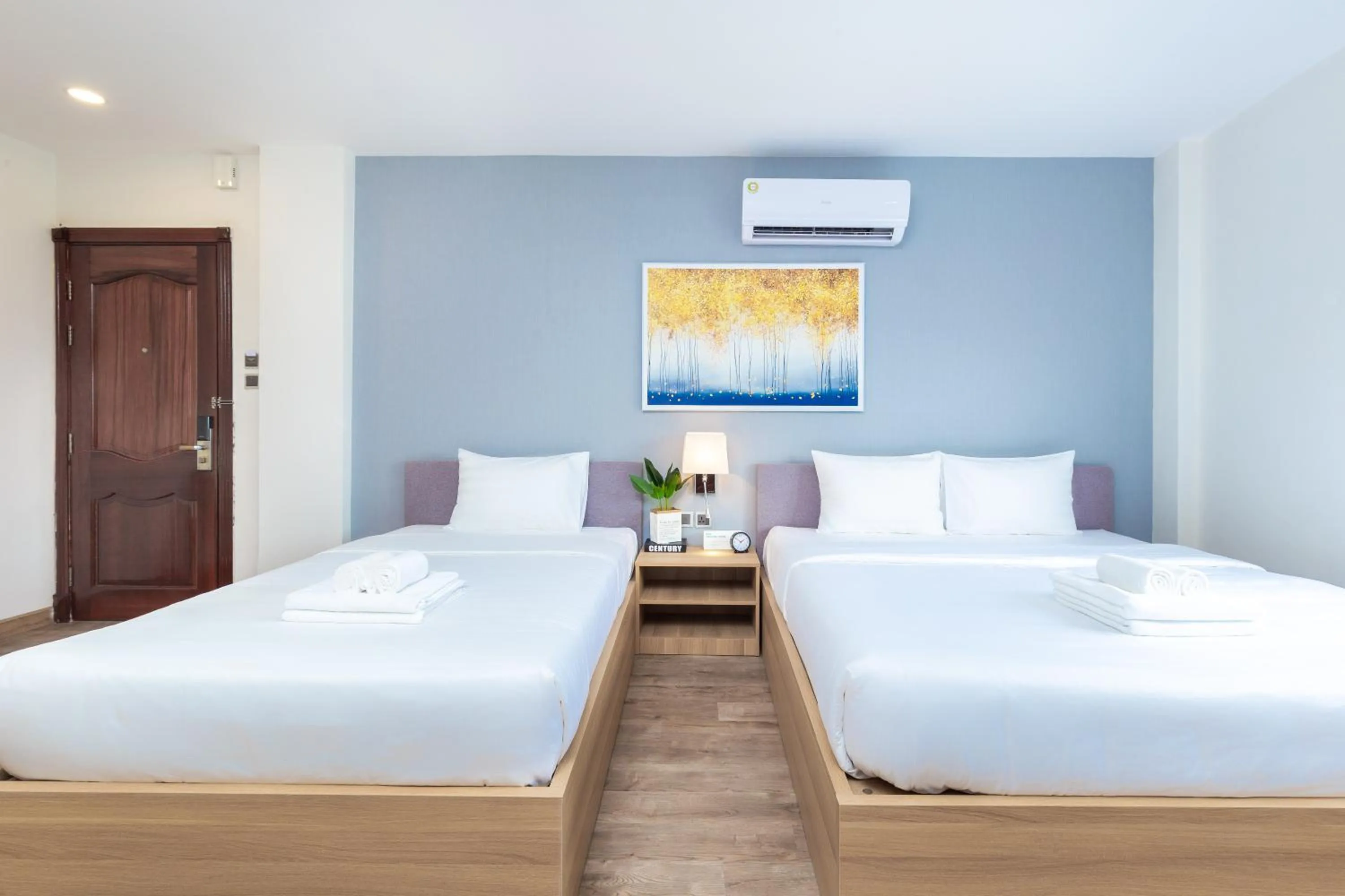 Bed in Cozrum Lux Hotel