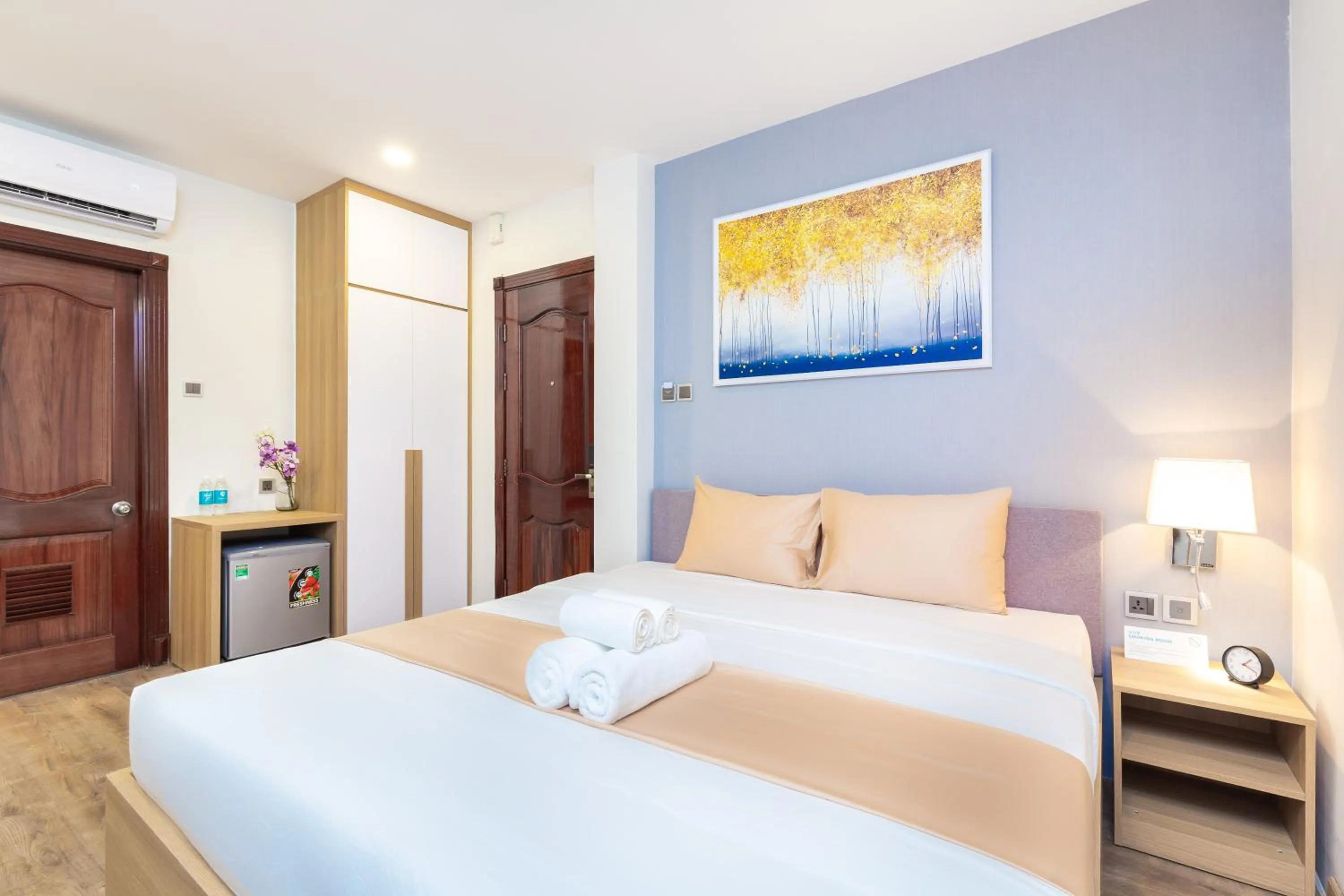 Bed in Cozrum Lux Hotel