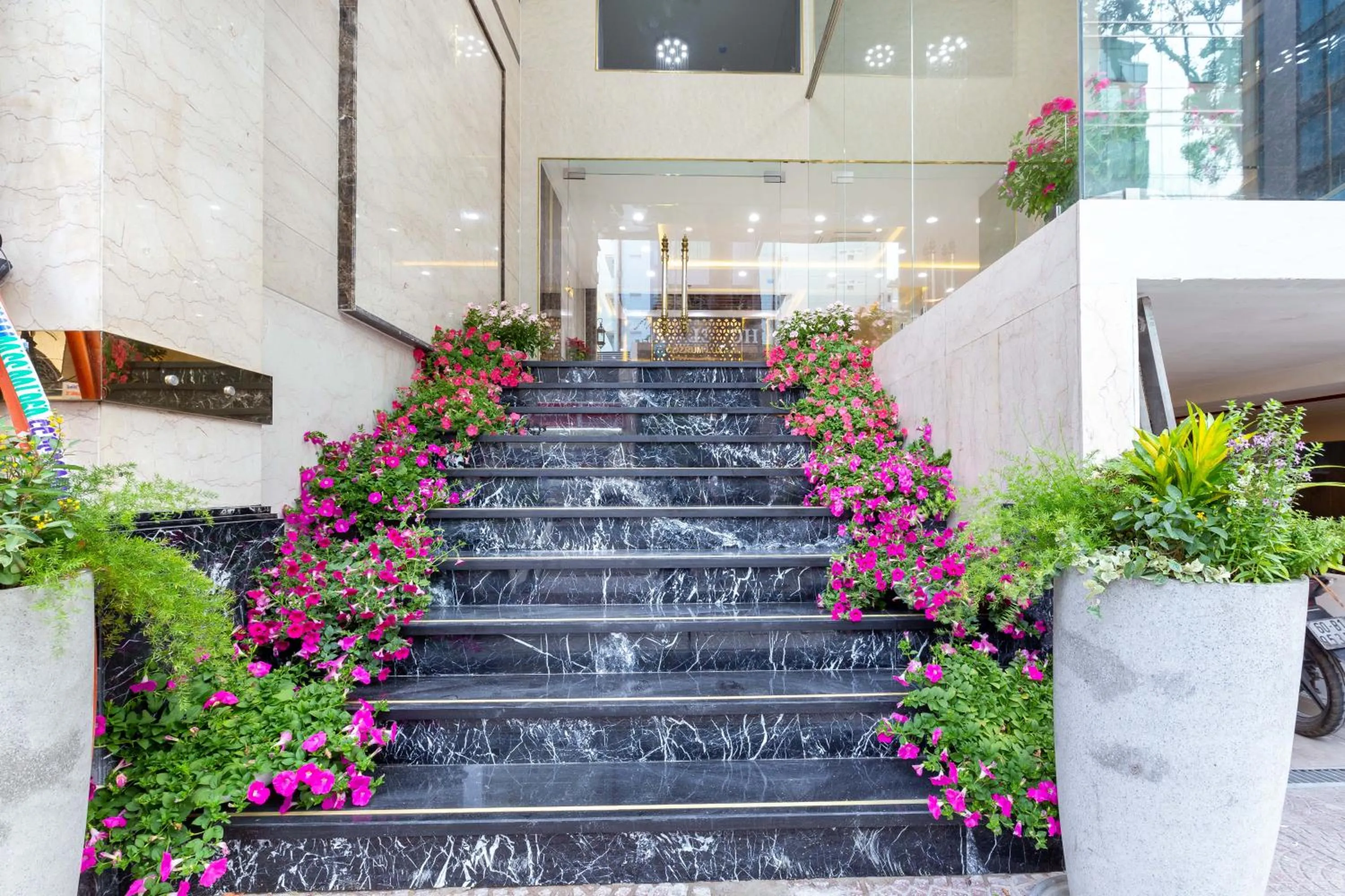 Facade/entrance in Cozrum Lux Hotel