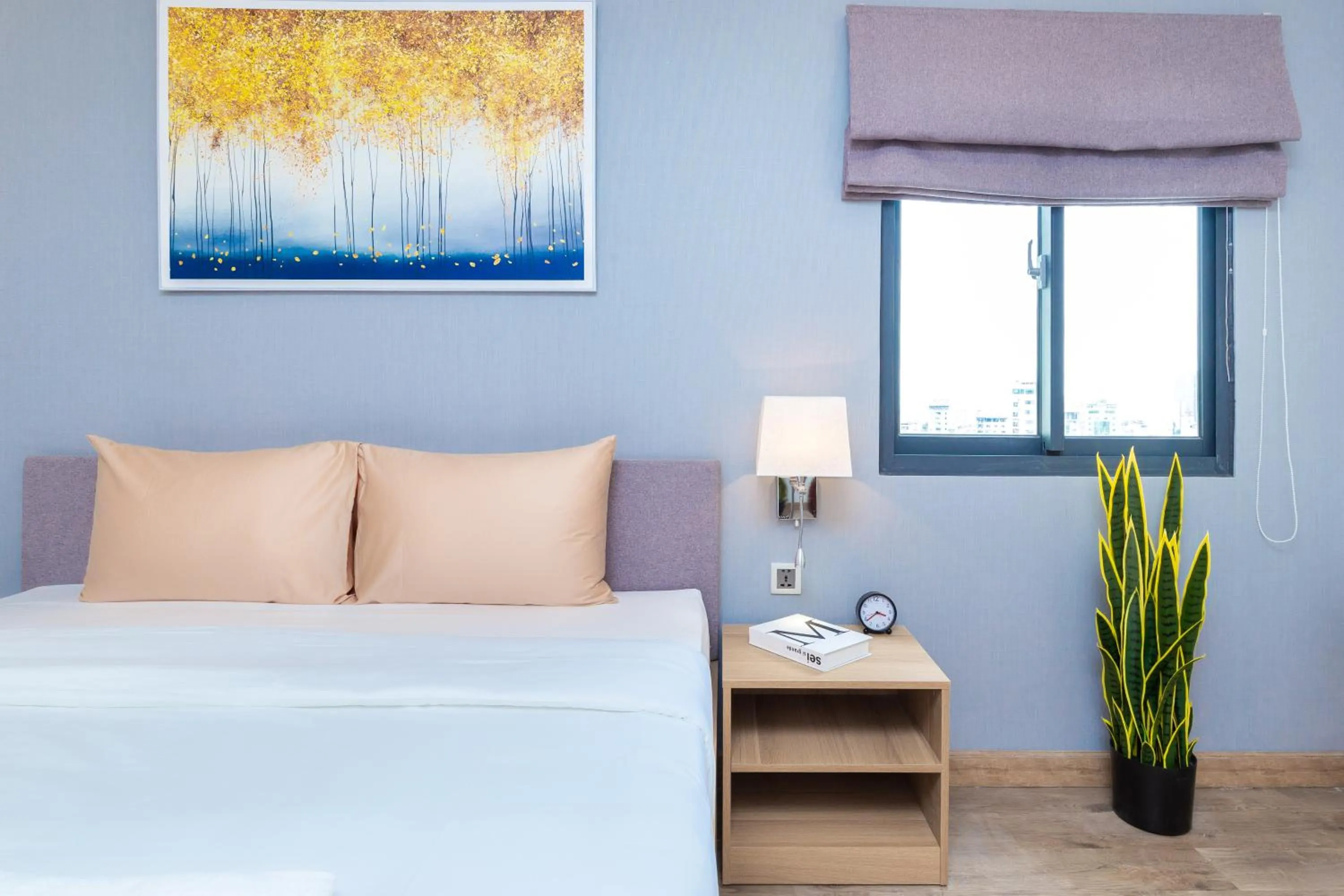 Bed in Cozrum Lux Hotel