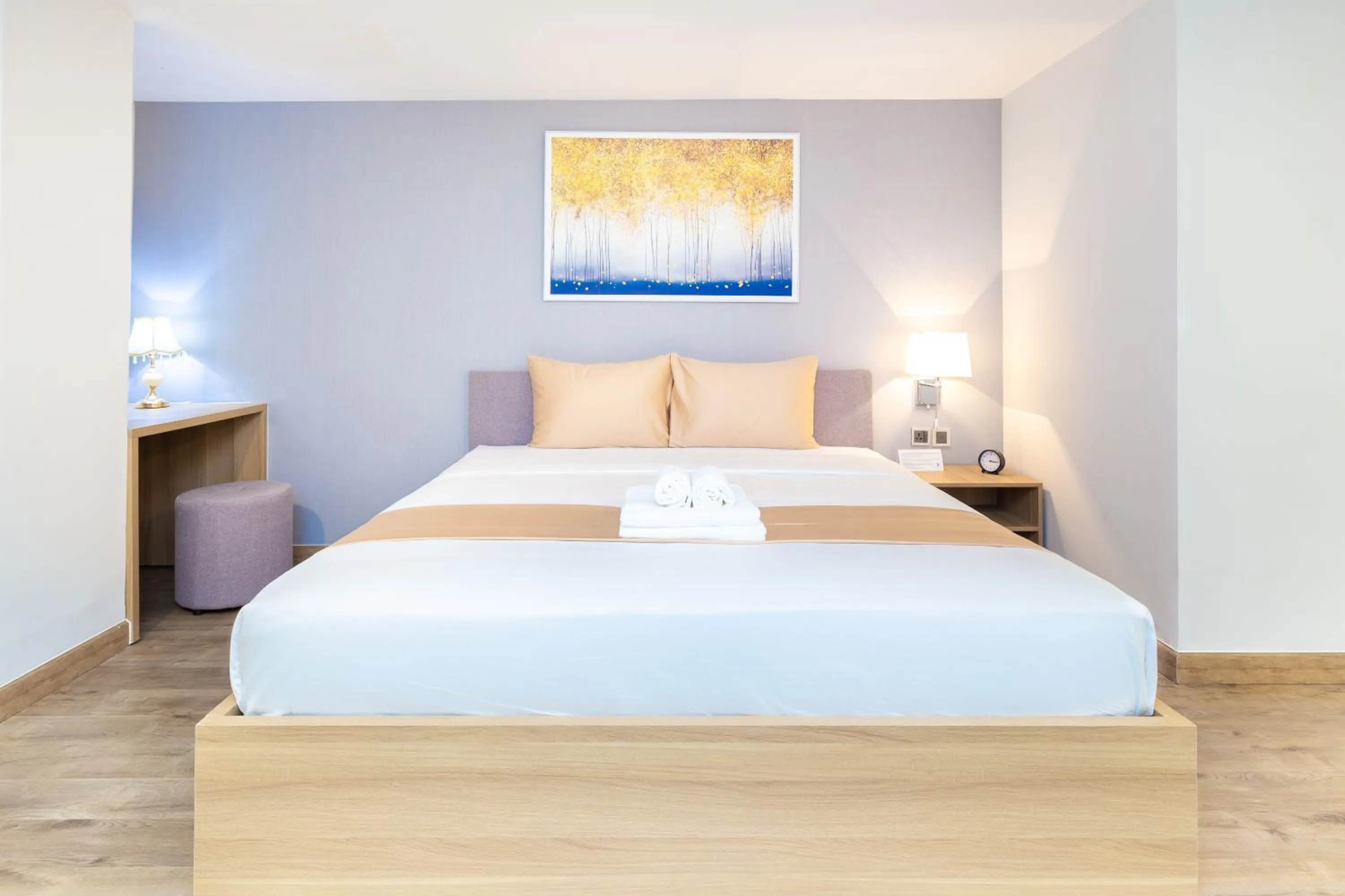 Bed in Cozrum Lux Hotel