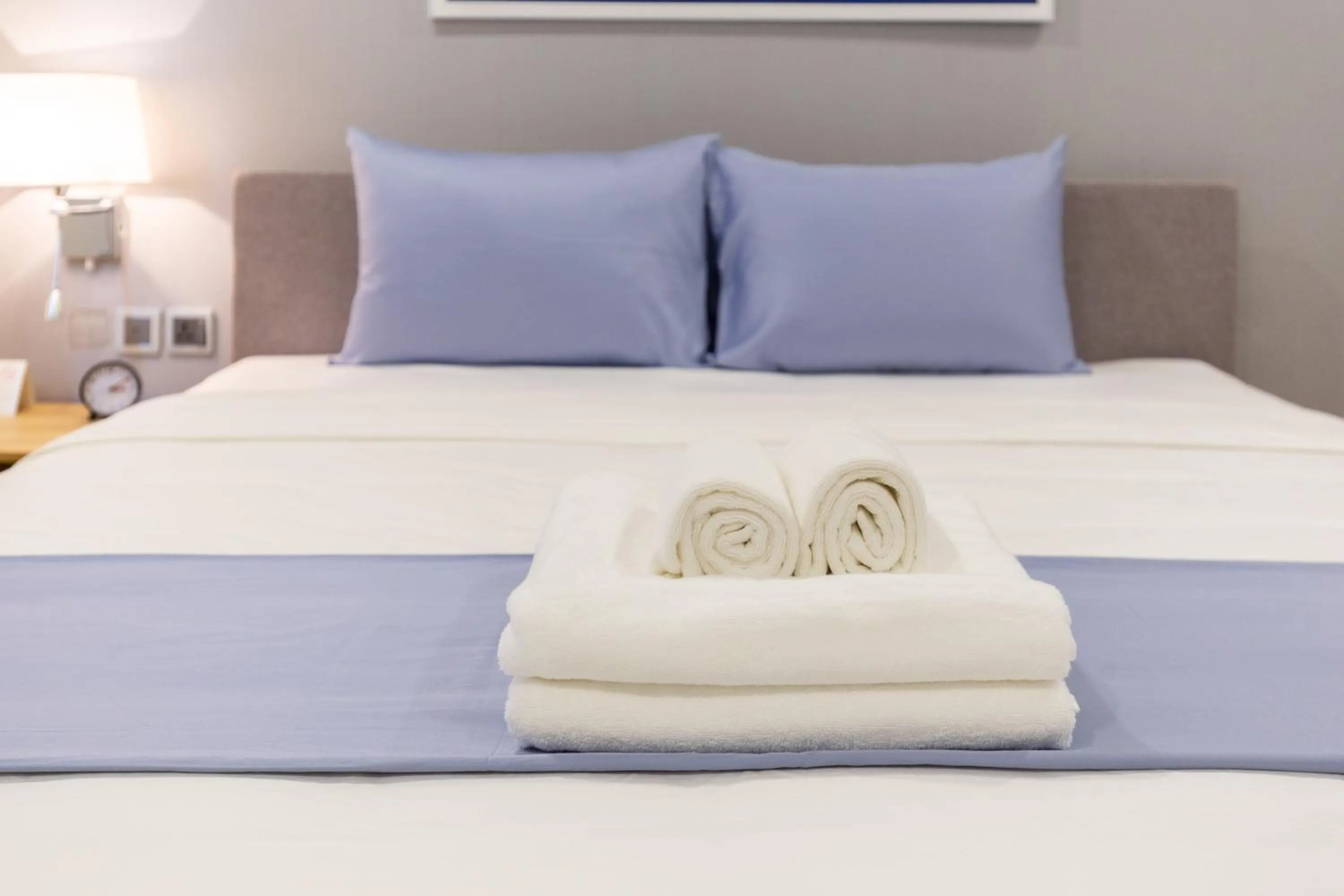 Bed in Cozrum Lux Hotel