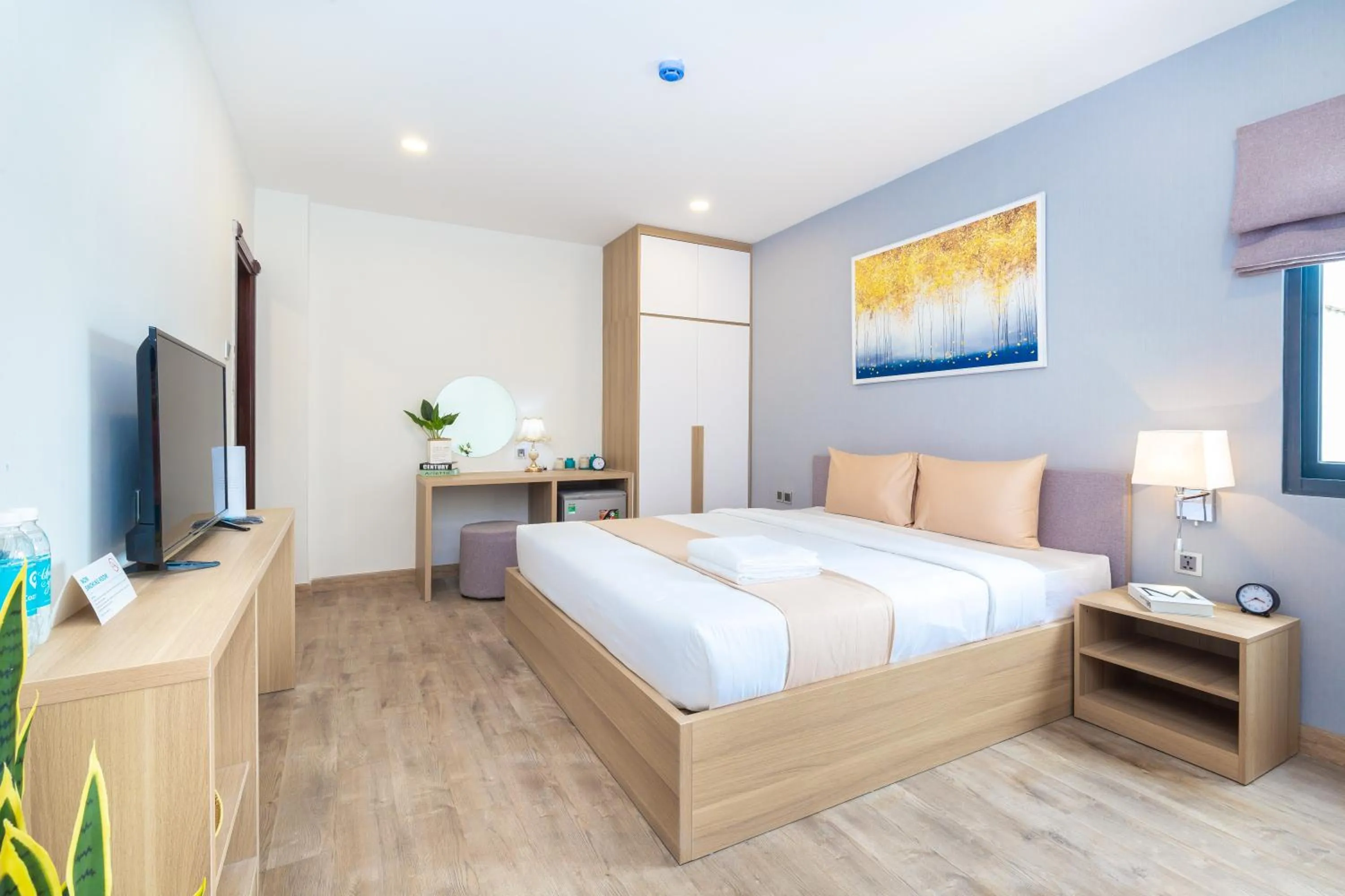 Bed in Cozrum Lux Hotel