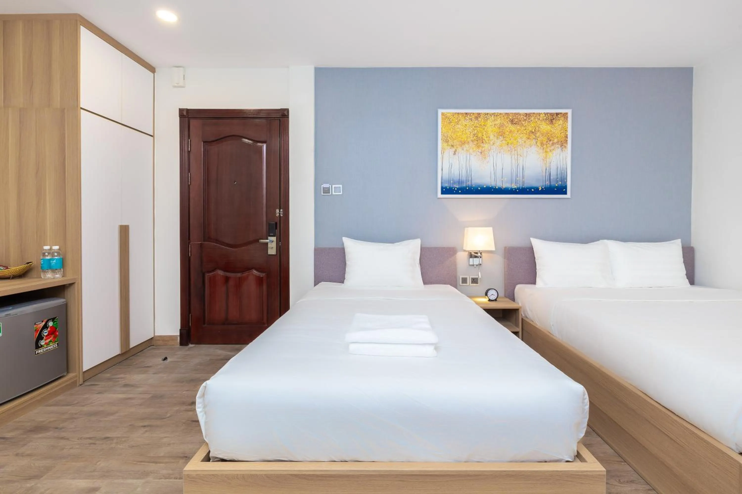 Bed in Cozrum Lux Hotel