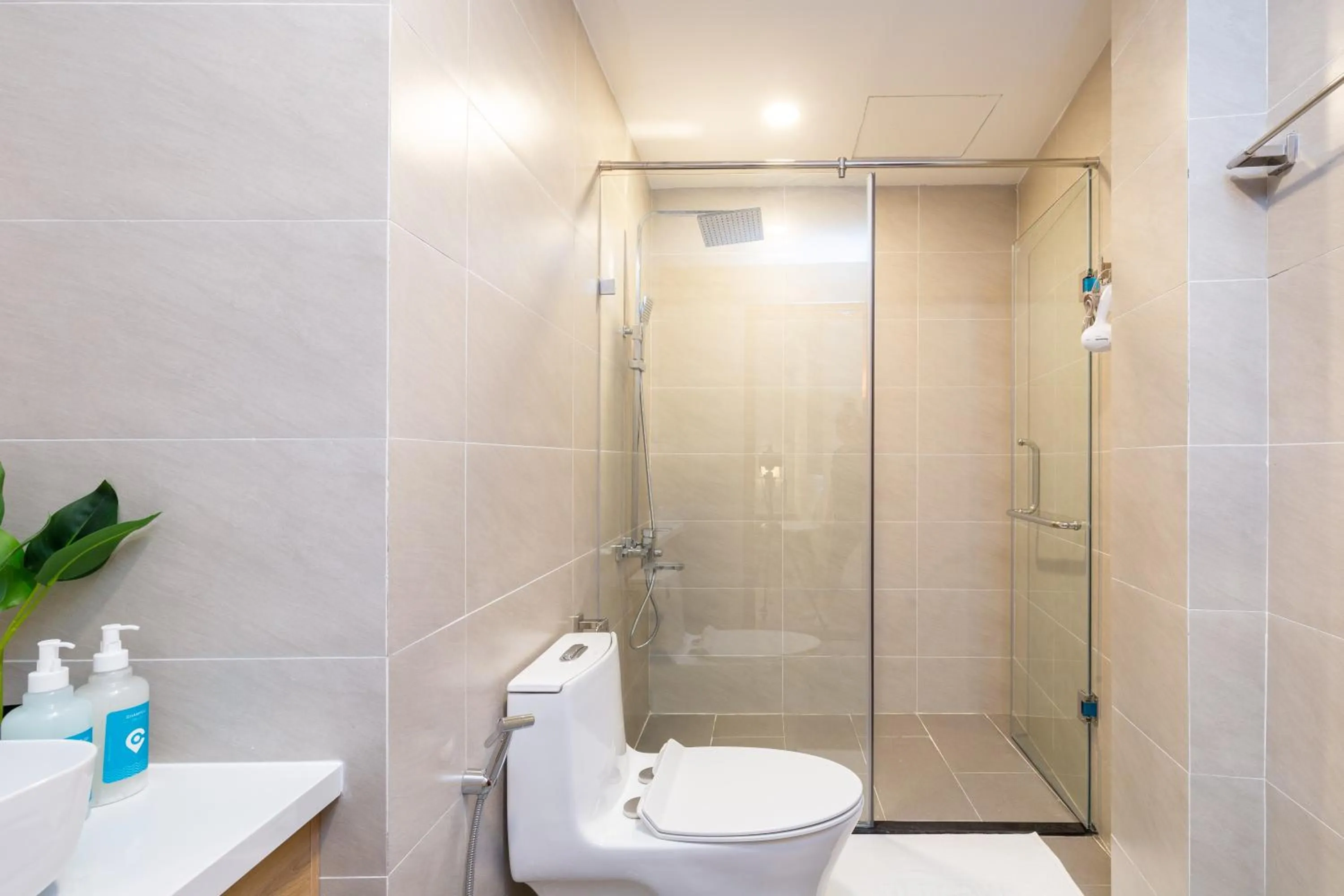 Bathroom in Cozrum Lux Hotel